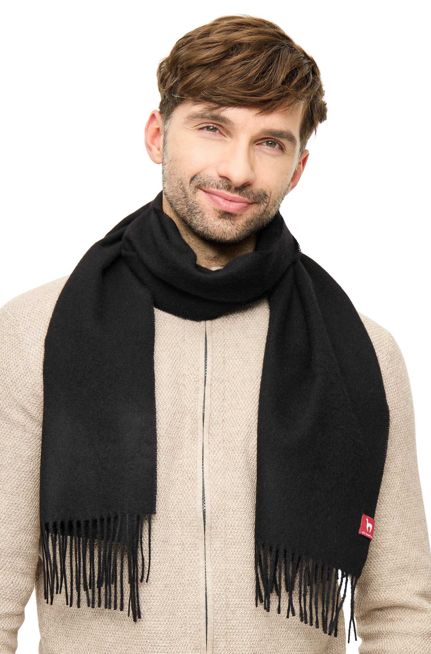 Alpaka Schal UNI aus 100% Baby Alpaka (30*180 cm)