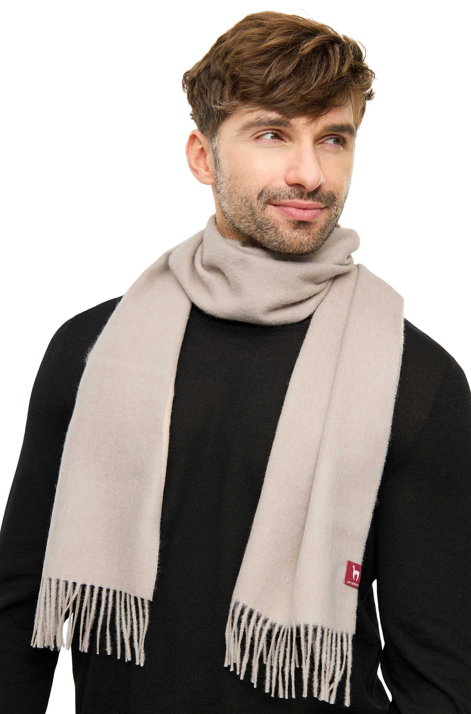 Alpaka Schal UNI aus 100% Baby Alpaka (30*180 cm)