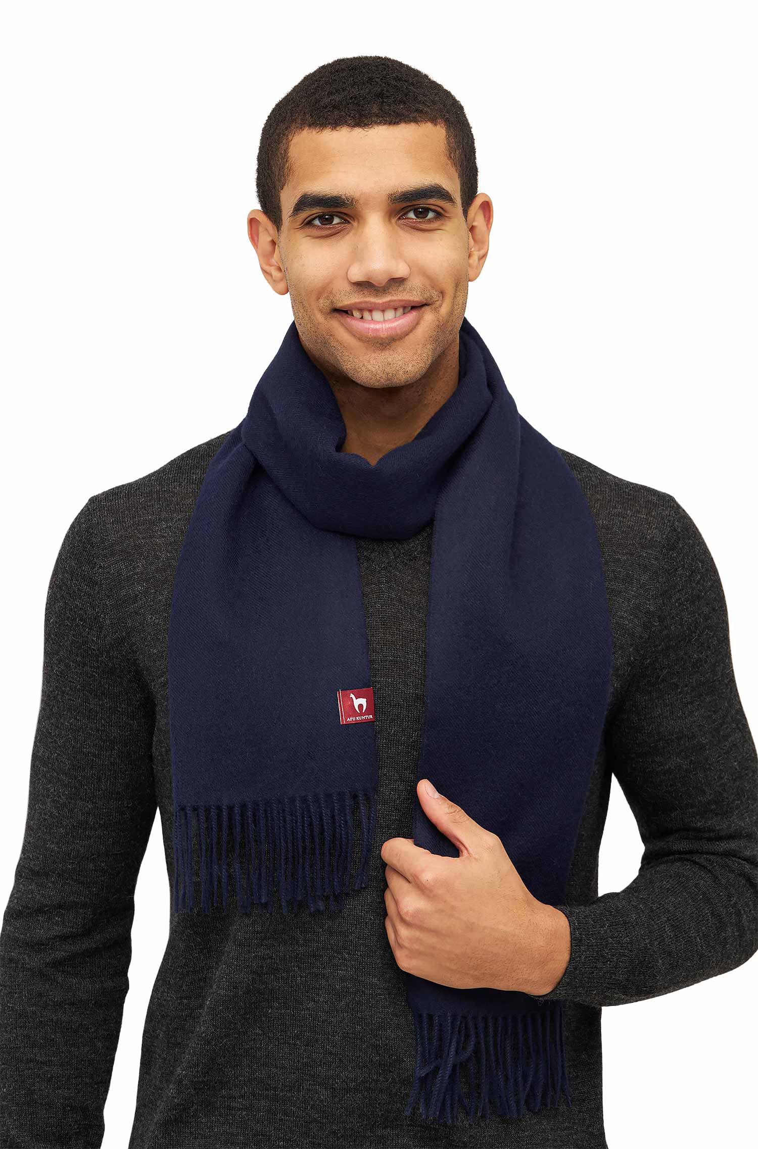 Alpaka Schal UNI aus 100% Baby Alpaka (30*180 cm)