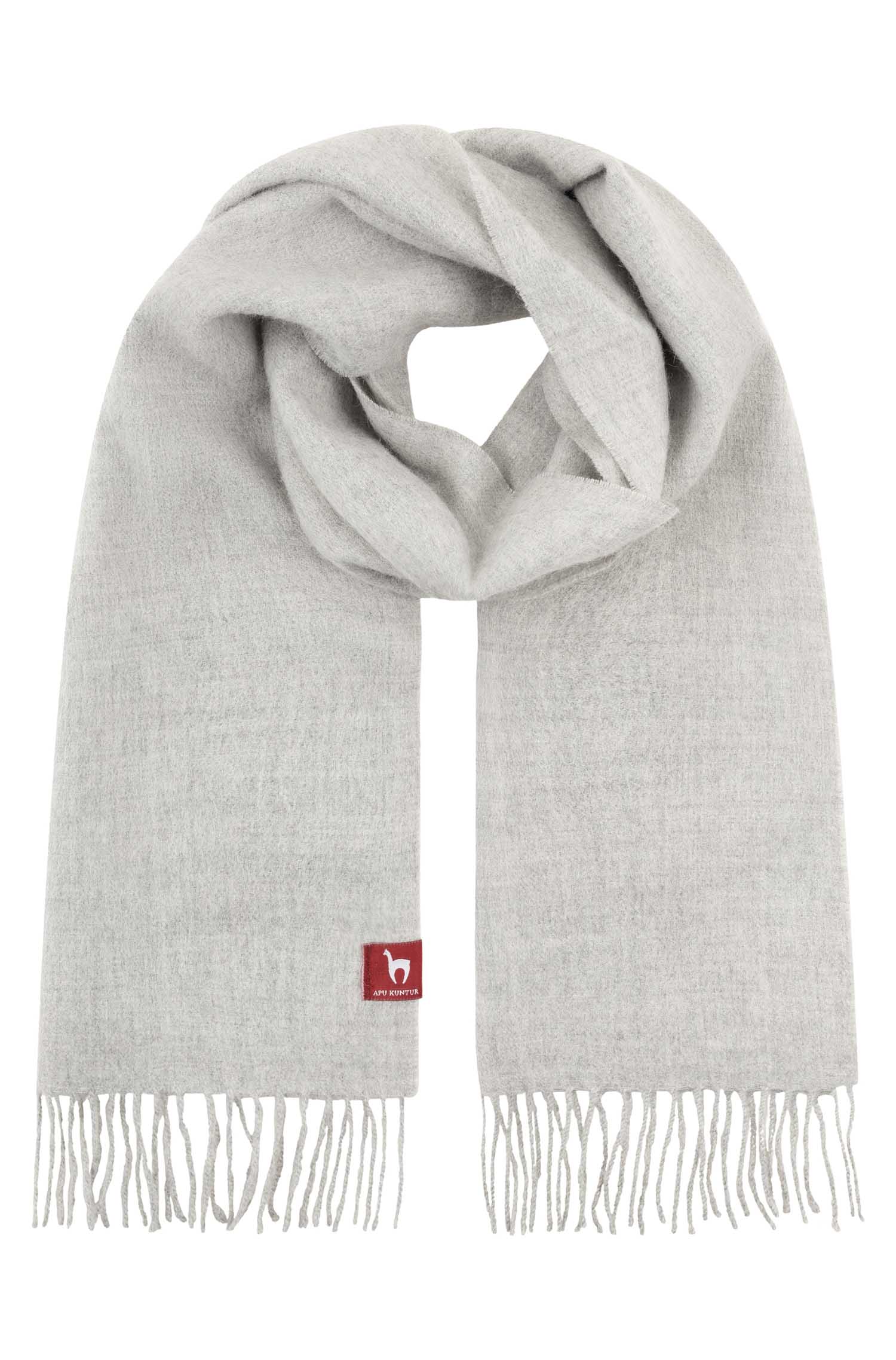 Alpaka Schal UNI aus 100% Baby Alpaka (30*180 cm)