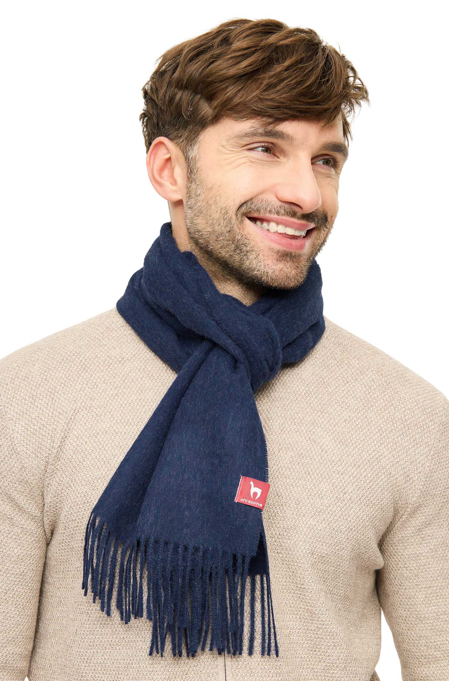 Alpaka Schal UNI aus 100% Baby Alpaka (30*180 cm)