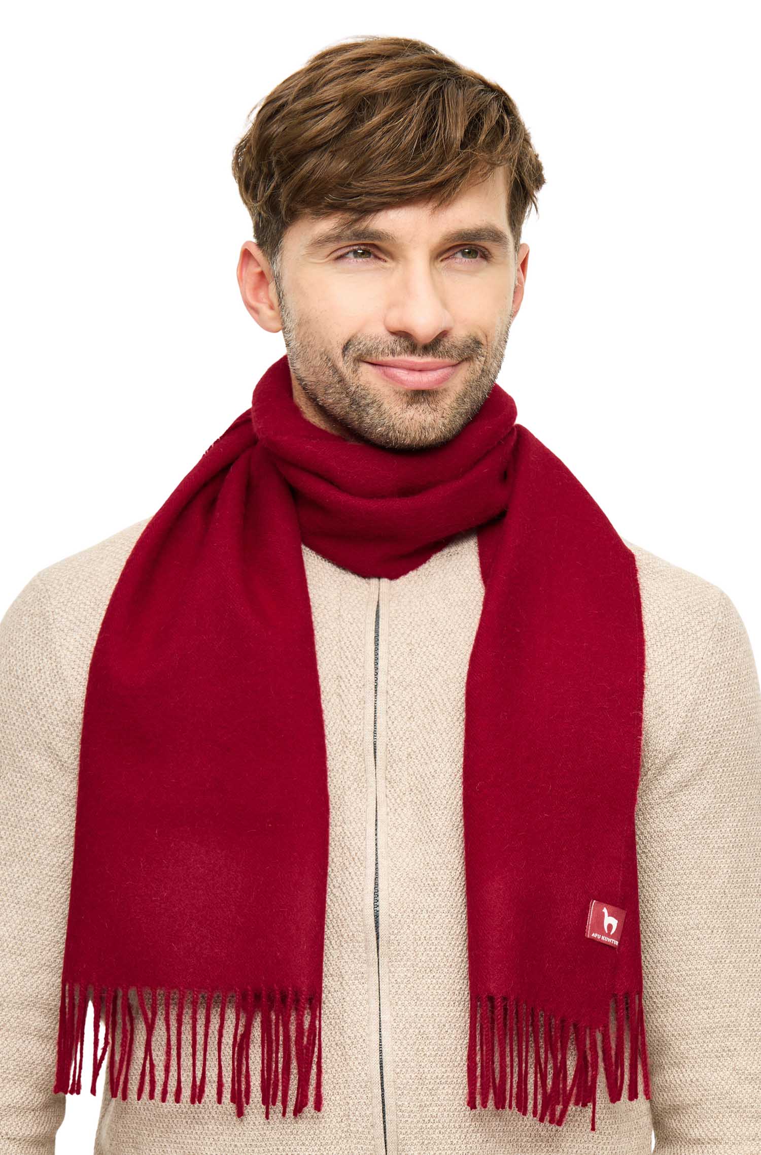 Alpaka Schal UNI aus 100% Baby Alpaka (30*180 cm)