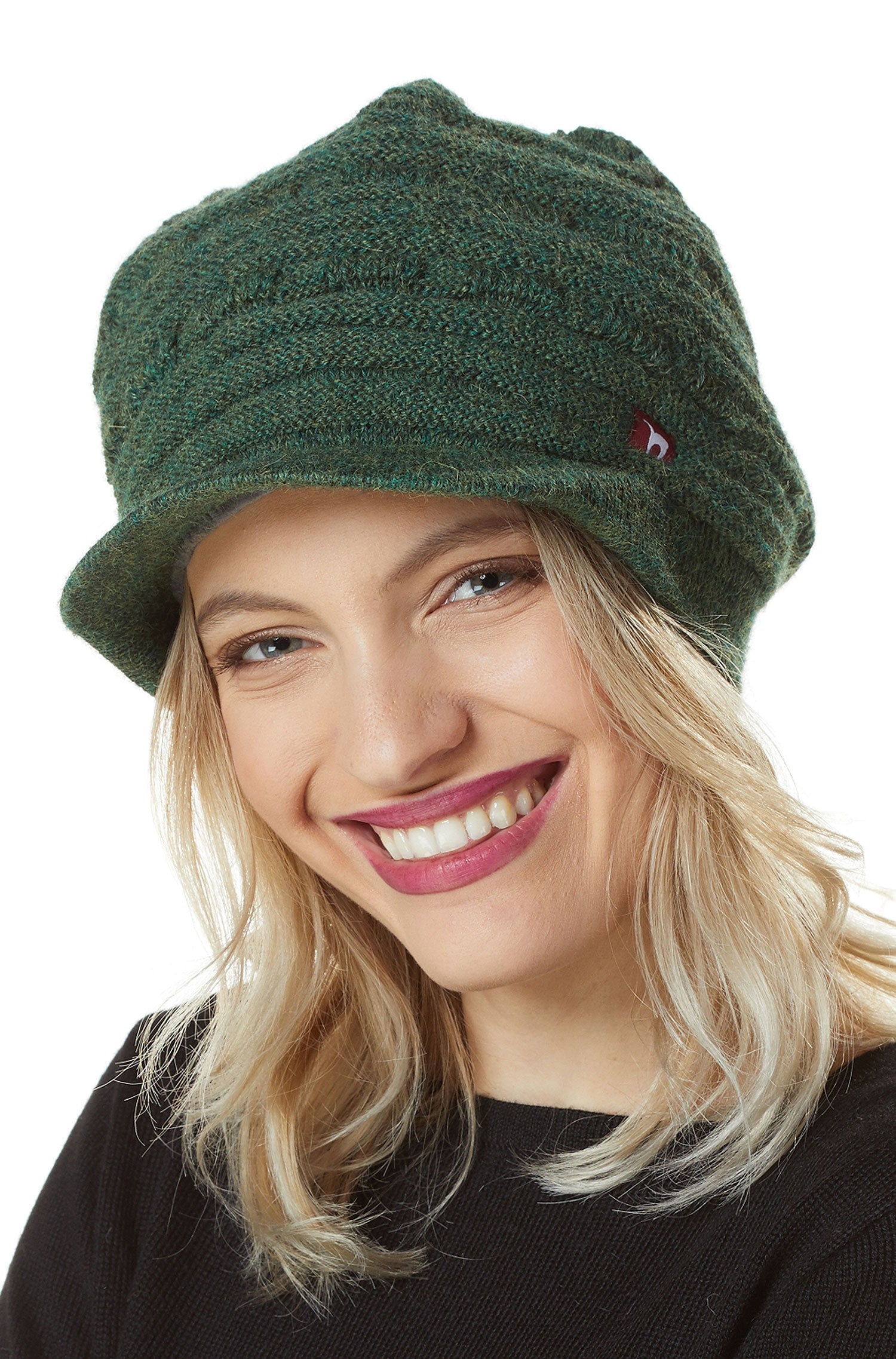 Alpaka Schirmmütze ESPIGA aus 100% Baby Alpaka