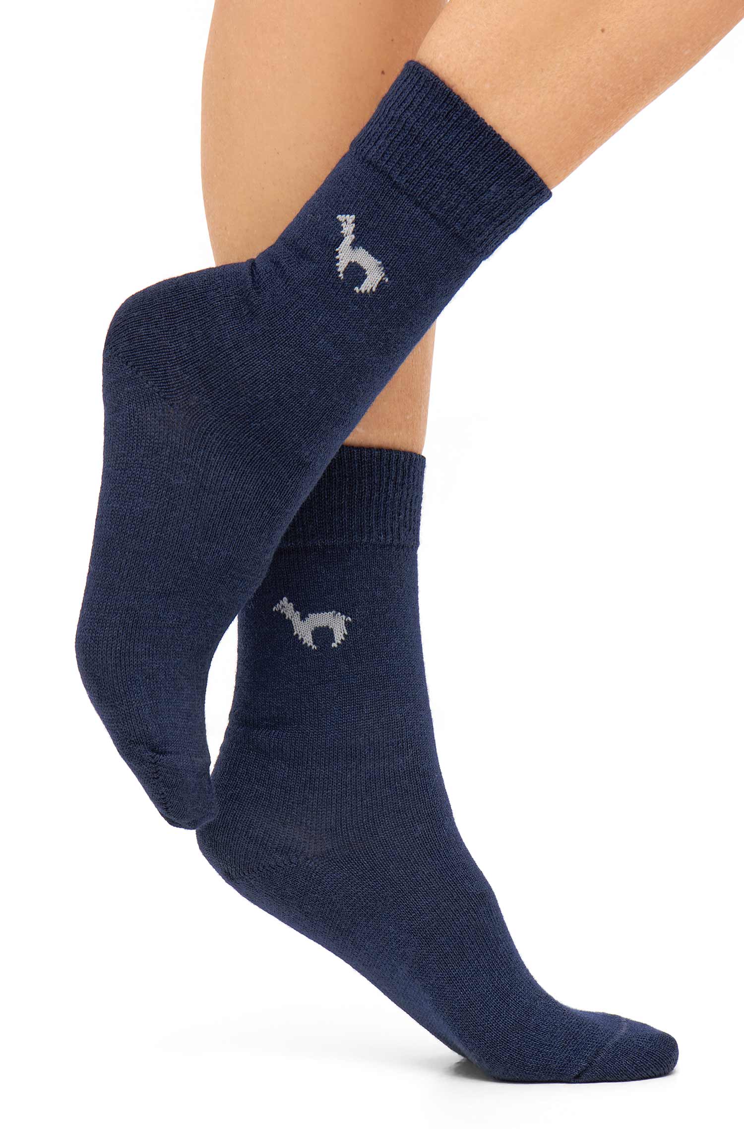 Chaussettes en alpaga BUSINESS en mélange de laine d'alpaga