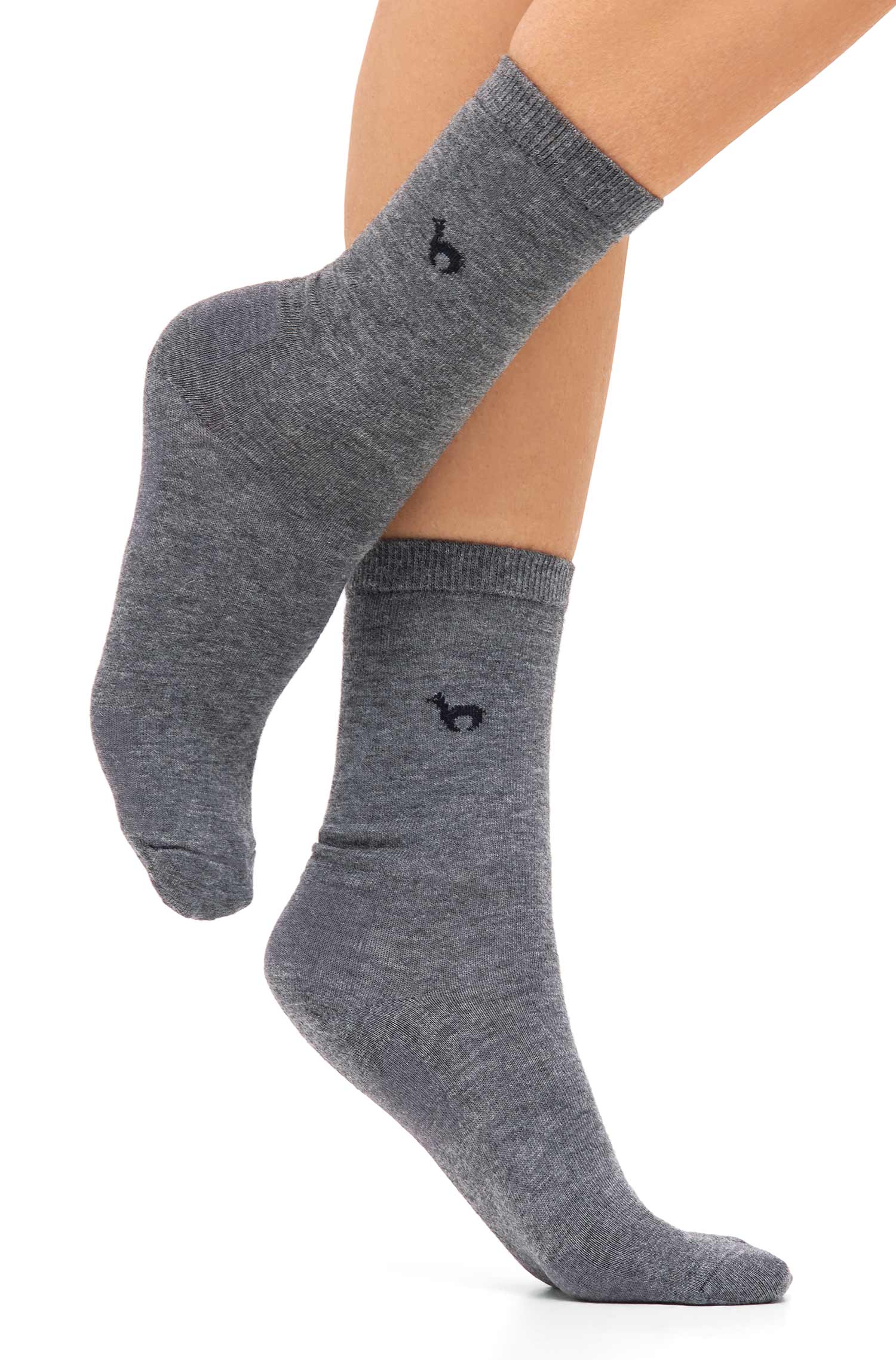 Chaussettes en alpaga BUSINESS PREMIUM en 70% alpaga et 20% coton Pima
