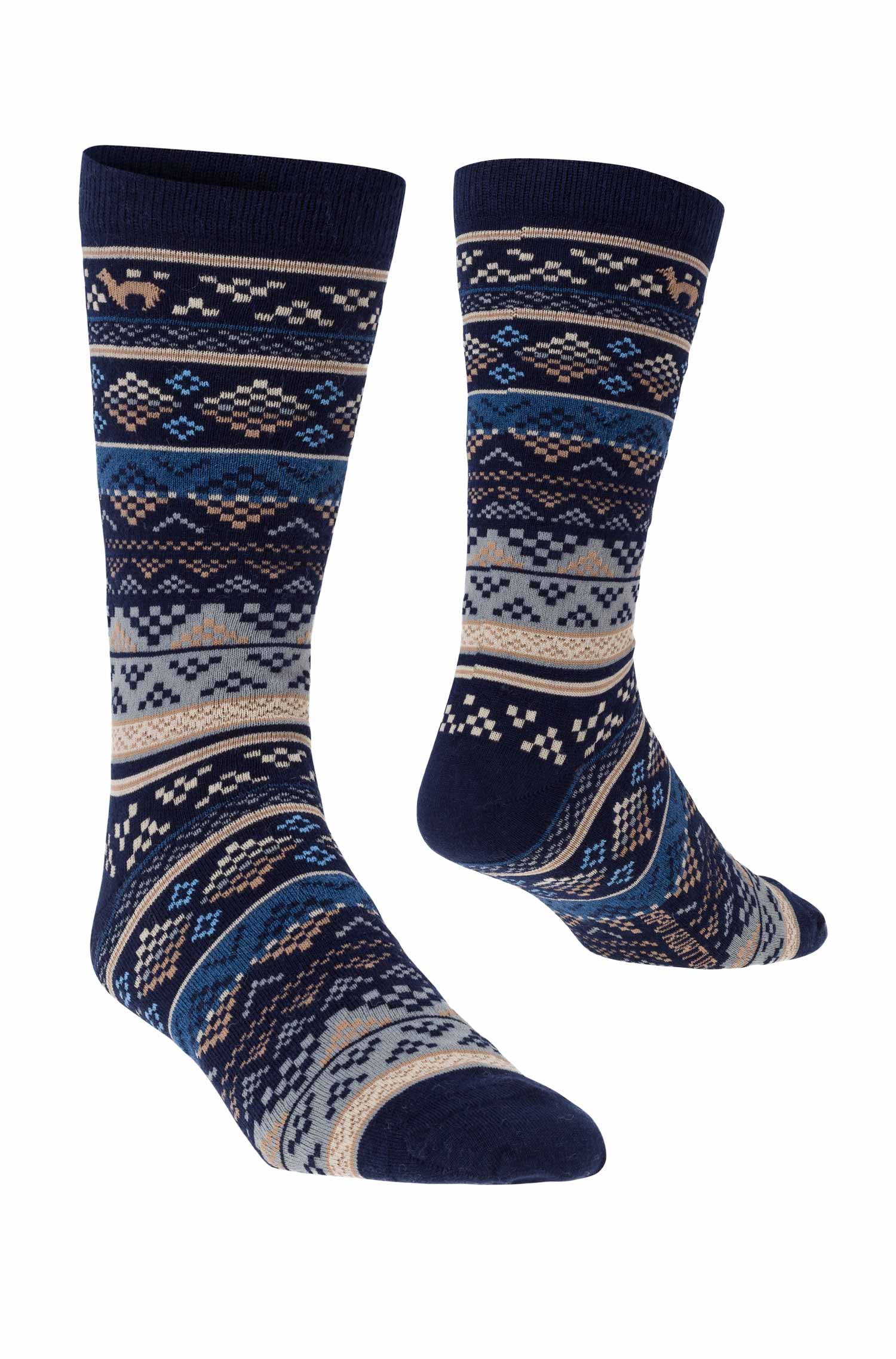Alpaka Socken INKA 6er Pack aus 70% Baby Alpaka & 25% Pima Baumwolle
