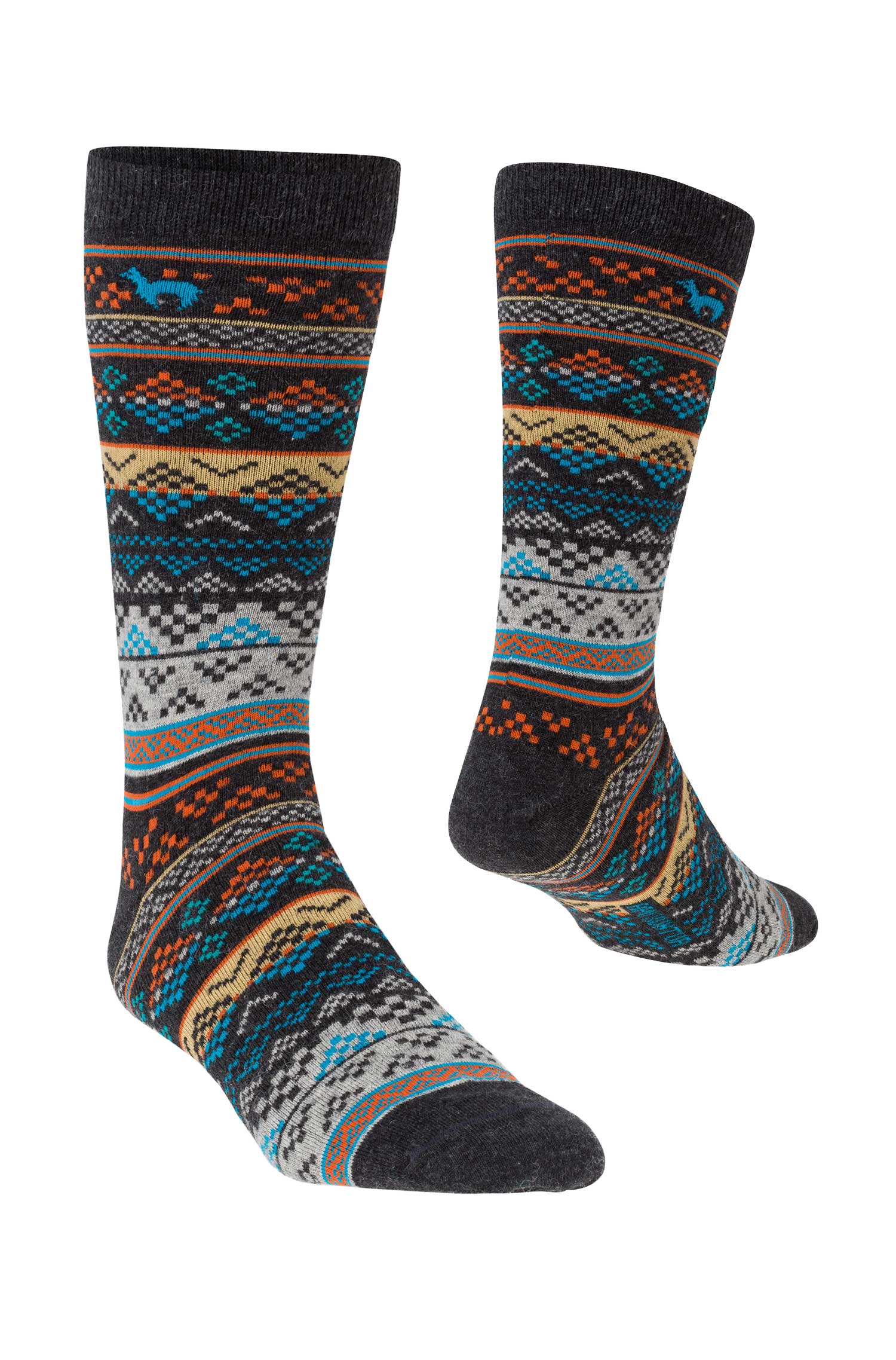 Alpaka Socken INKA 6er Pack aus 70% Baby Alpaka & 25% Pima Baumwolle