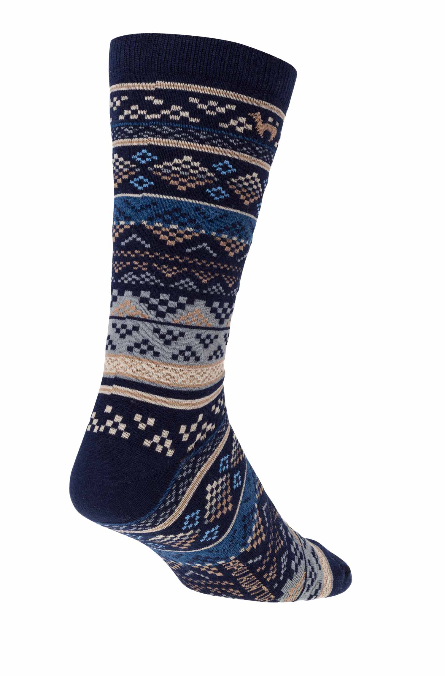 Alpaka Socken INKA 6er Pack aus 70% Baby Alpaka & 25% Pima Baumwolle