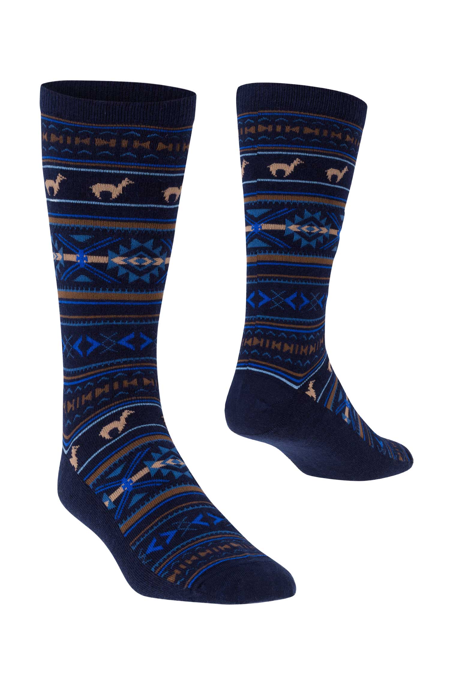 Alpaka Socken JACQUARD 6er Pack aus 70% Baby Alpaka und 25% Pima Baumwolle