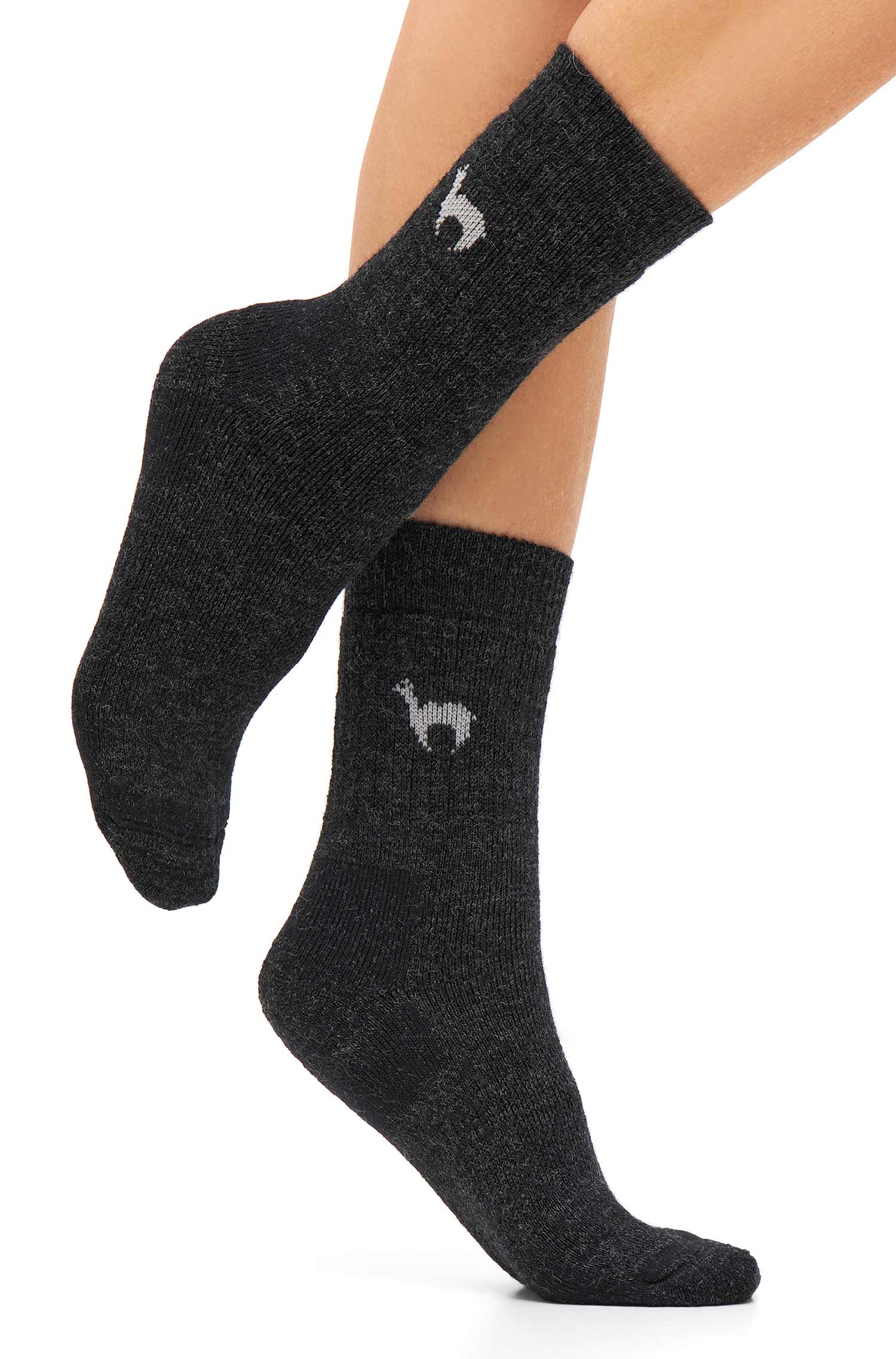 Chaussettes en alpaga TREKKING en mélange de laine d'alpaga