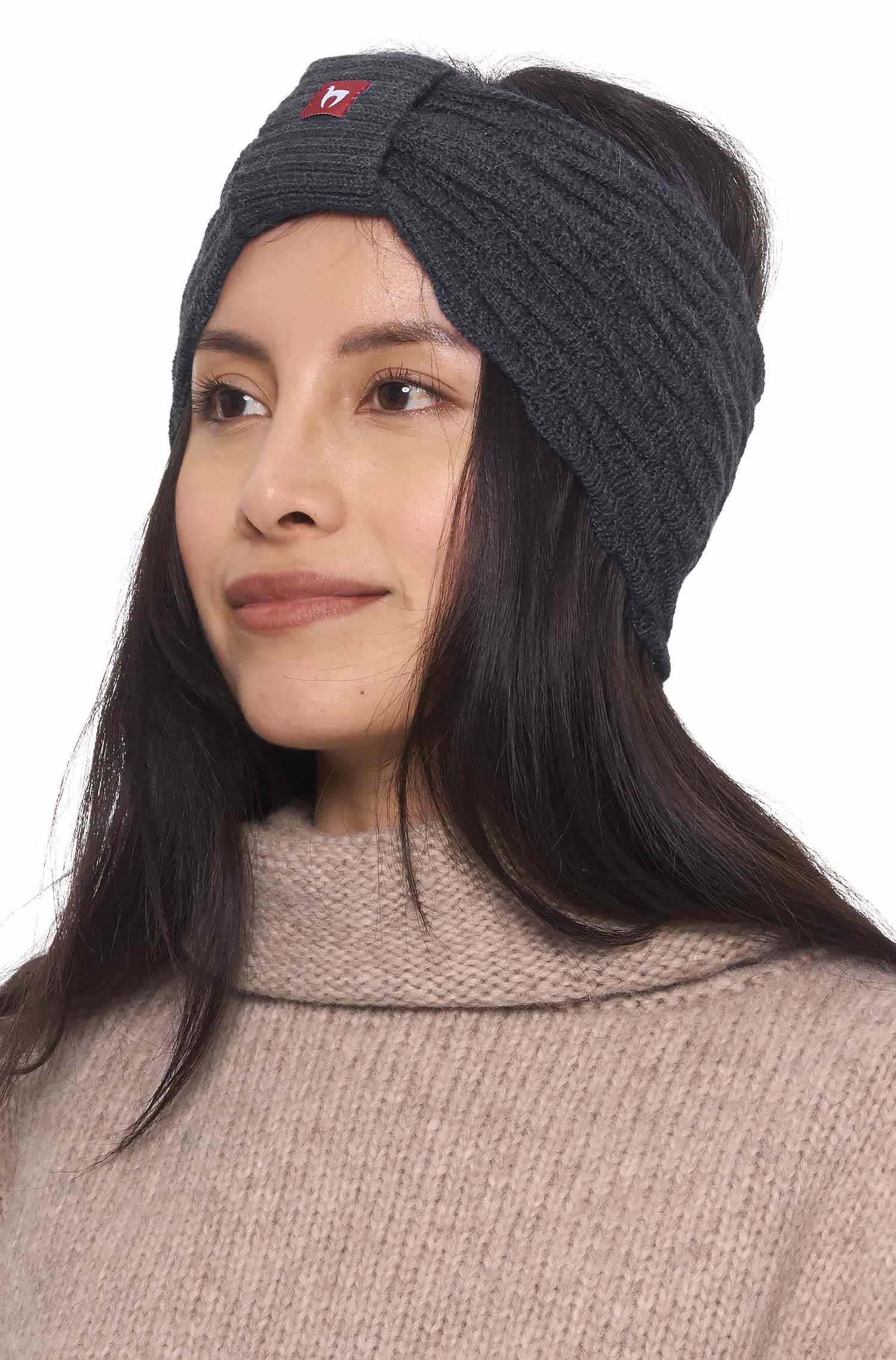 Alpaka Stirnband BIESEN aus 100% Baby Alpaka