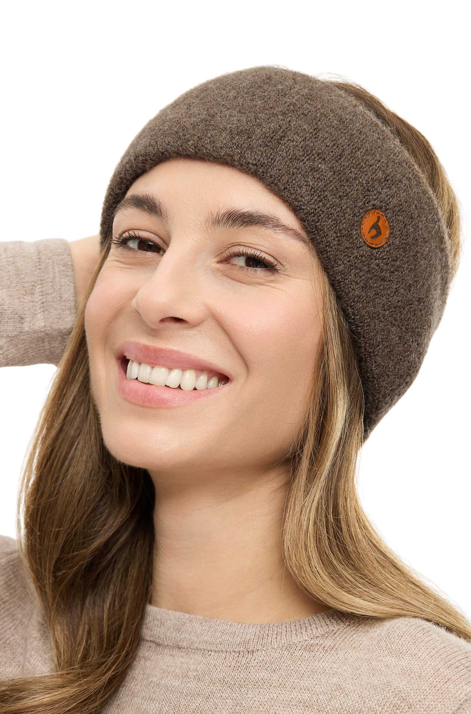 Alpaka Stirnband STRETCH