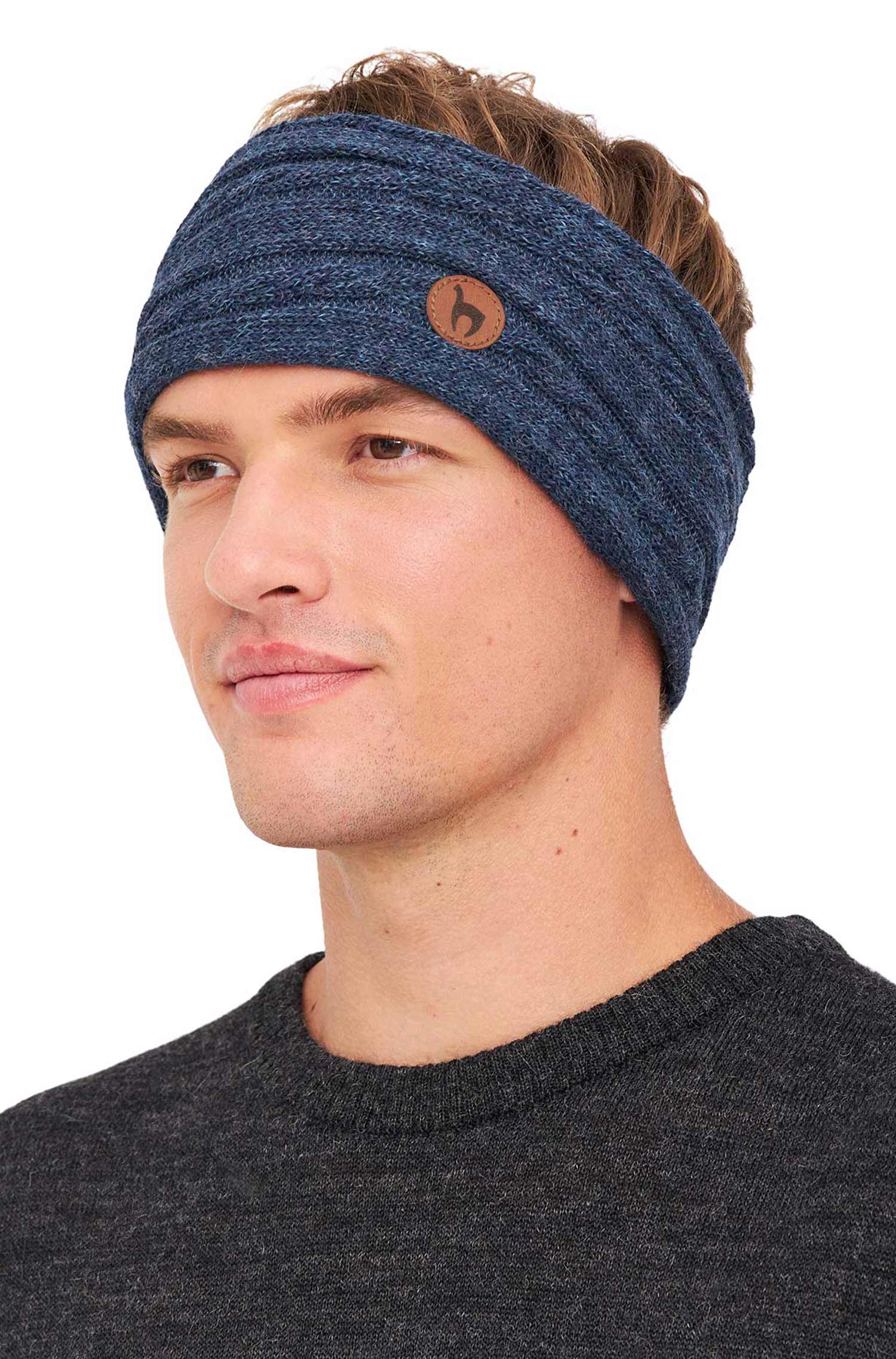 Alpaka Stirnband SUAVE aus 100% Baby Alpaka