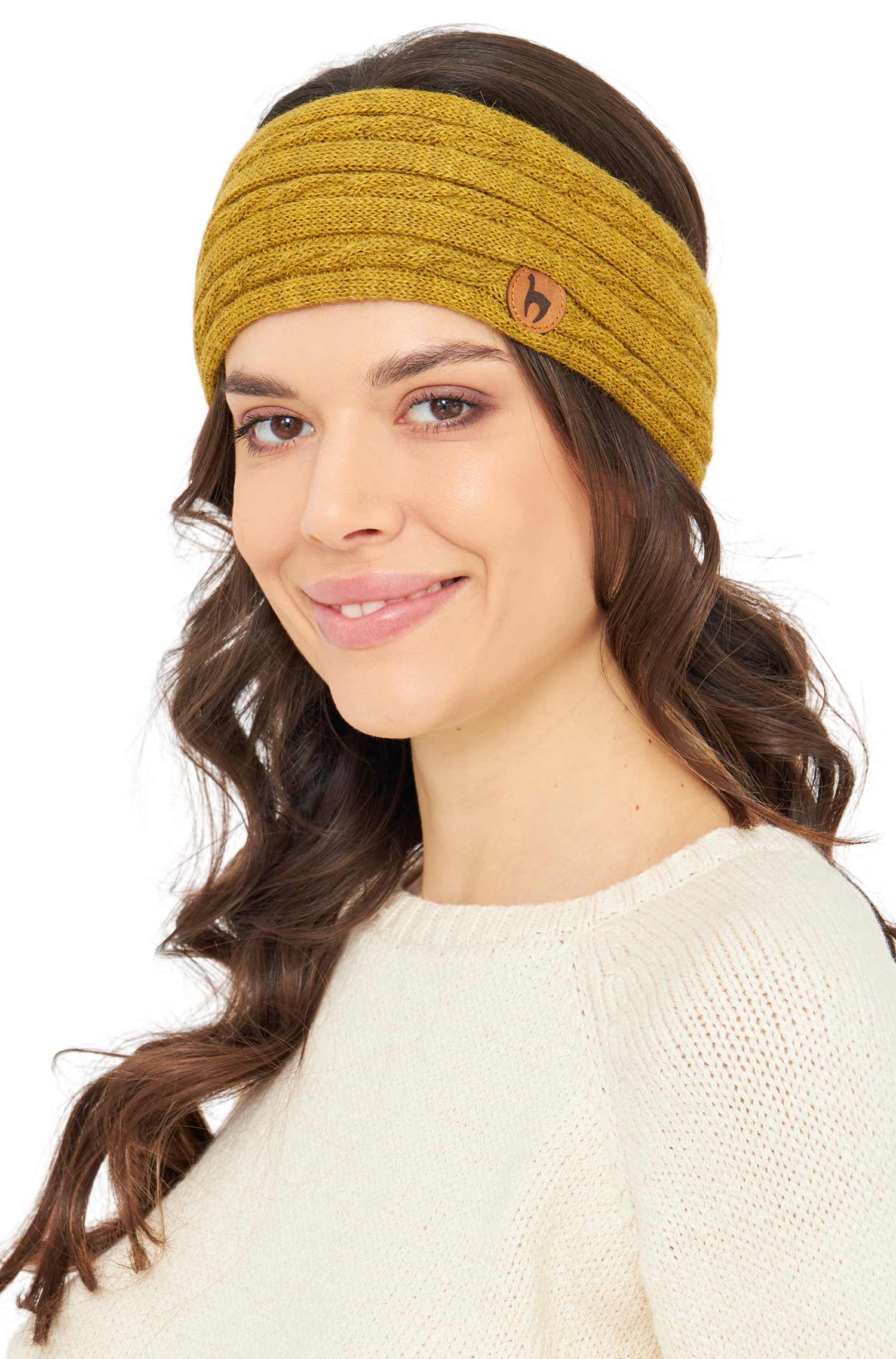 Alpaka Stirnband SUAVE aus 100% Baby Alpaka