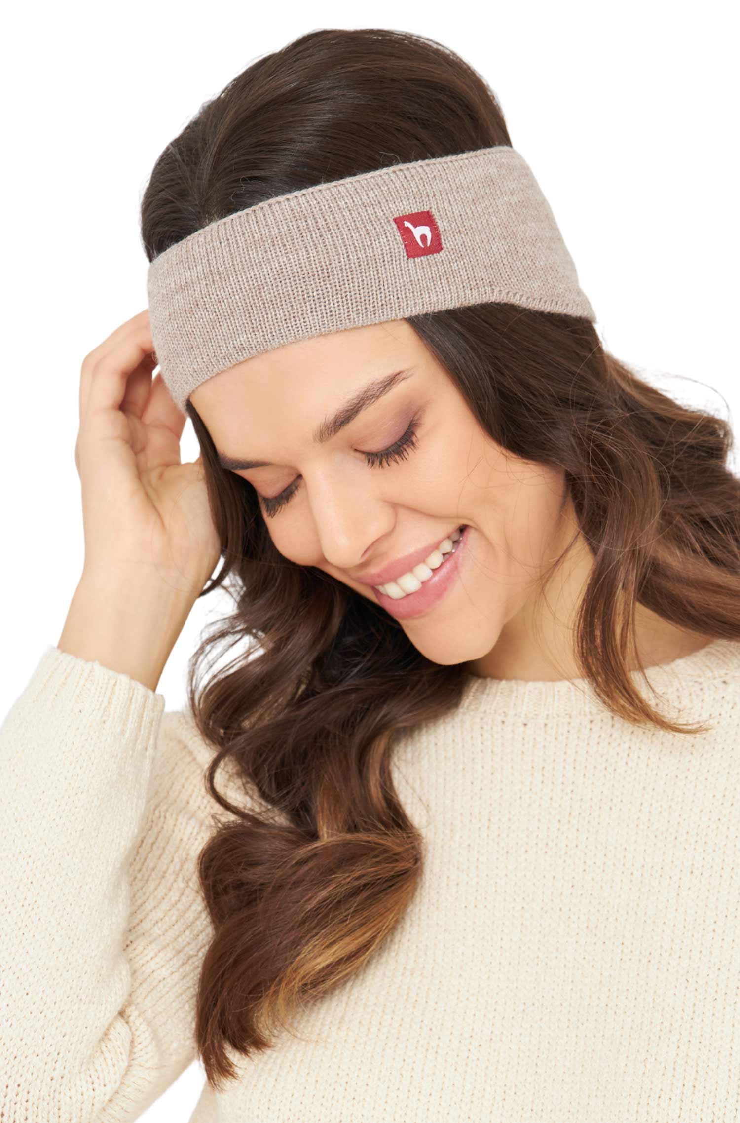 Alpaka Stirnband UNI aus 100% Baby Alpaka