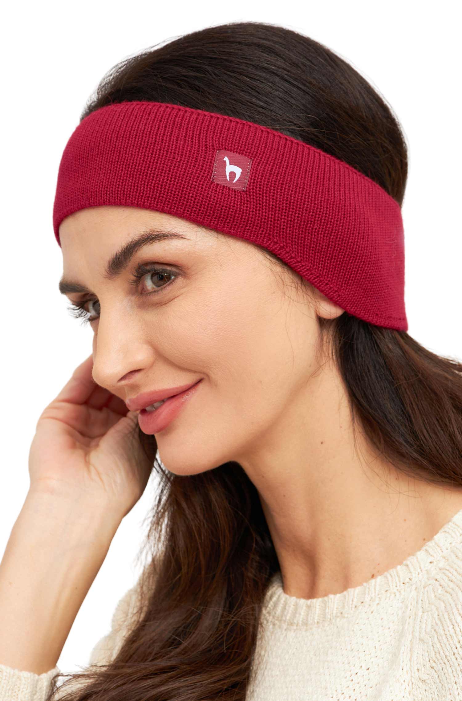 Alpaka Stirnband UNI aus 100% Baby Alpaka