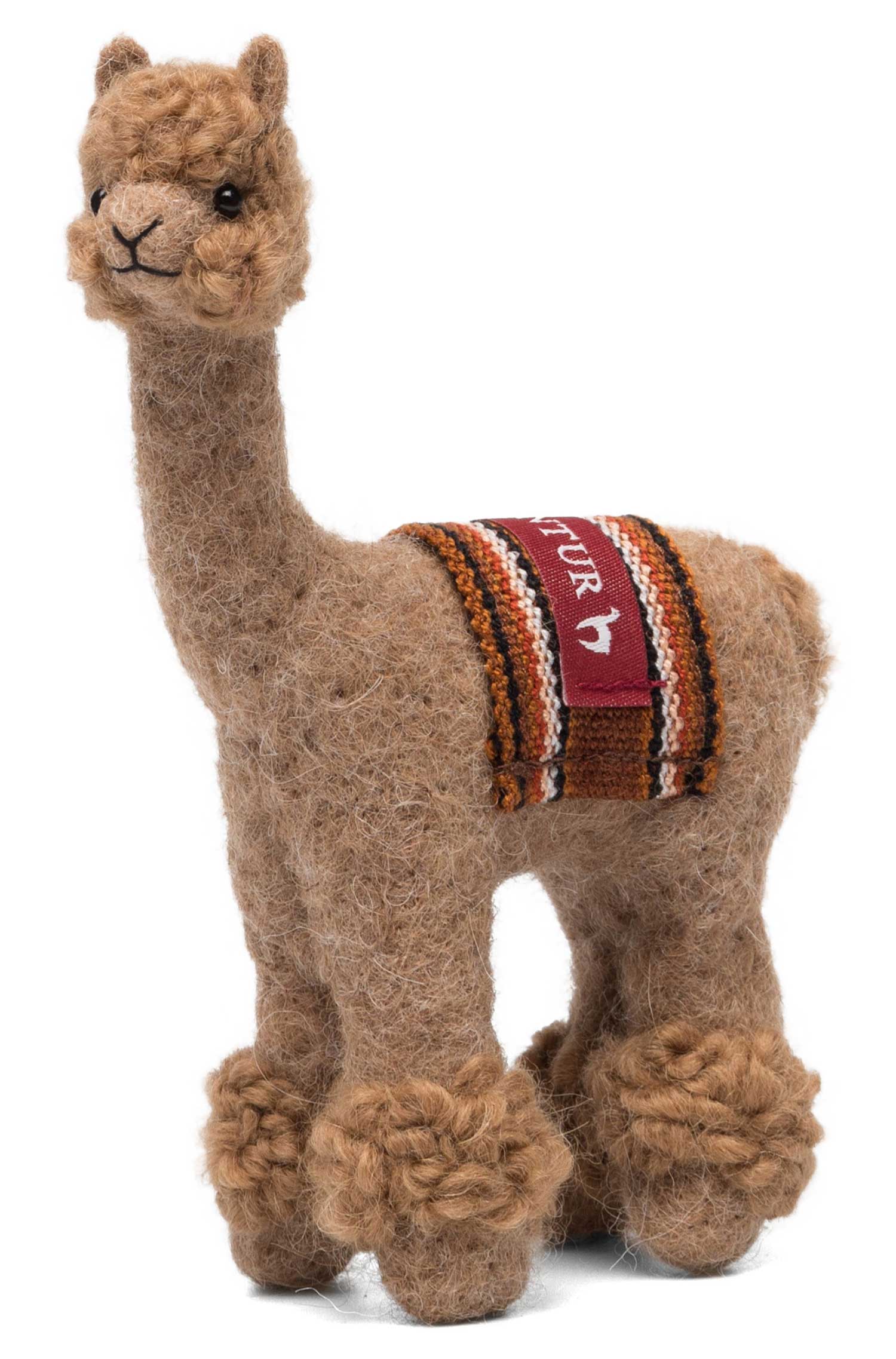 Alpaca stuffed animal PUKI made of alpaca