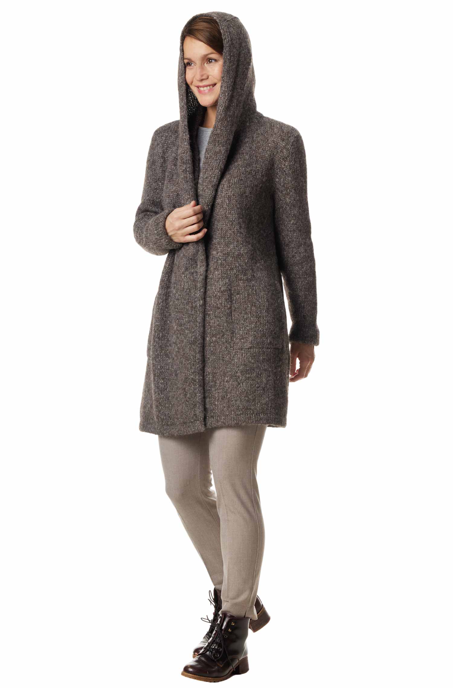 Alpaka Strickjacke ANNABELL