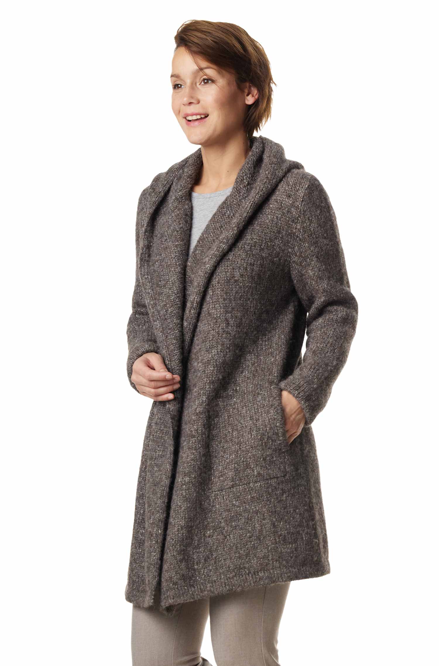 Alpaka Strickjacke ANNABELL