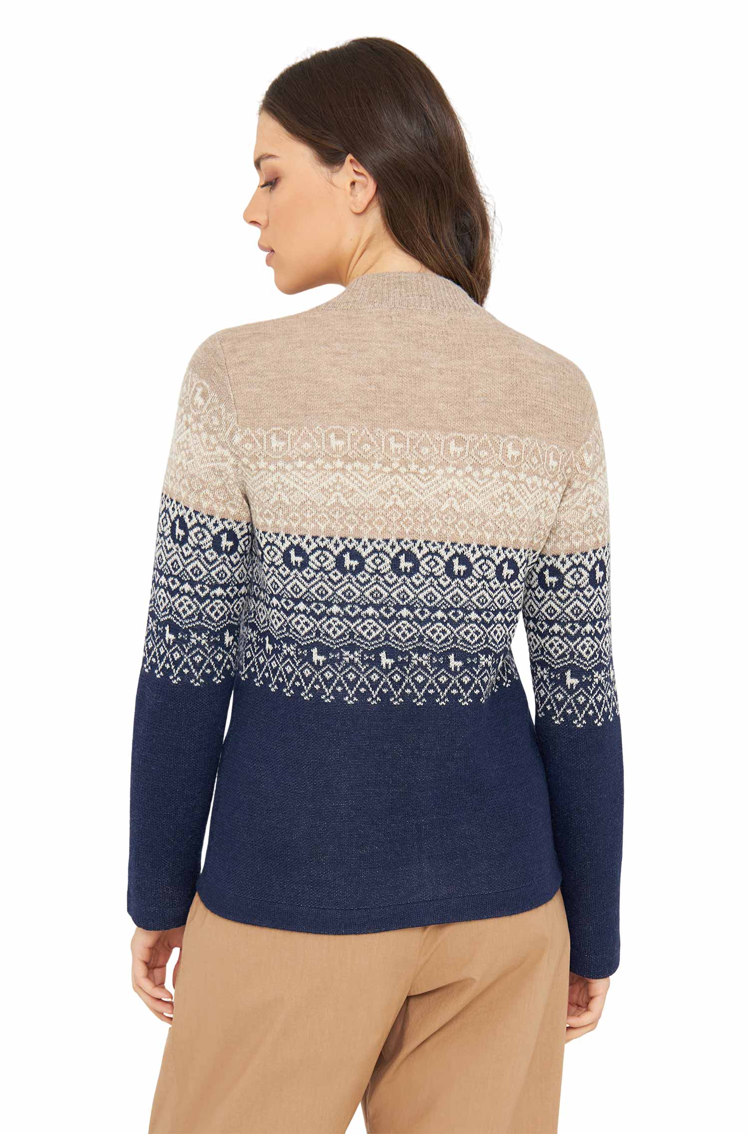 Alpaka Strickjacke CARLA