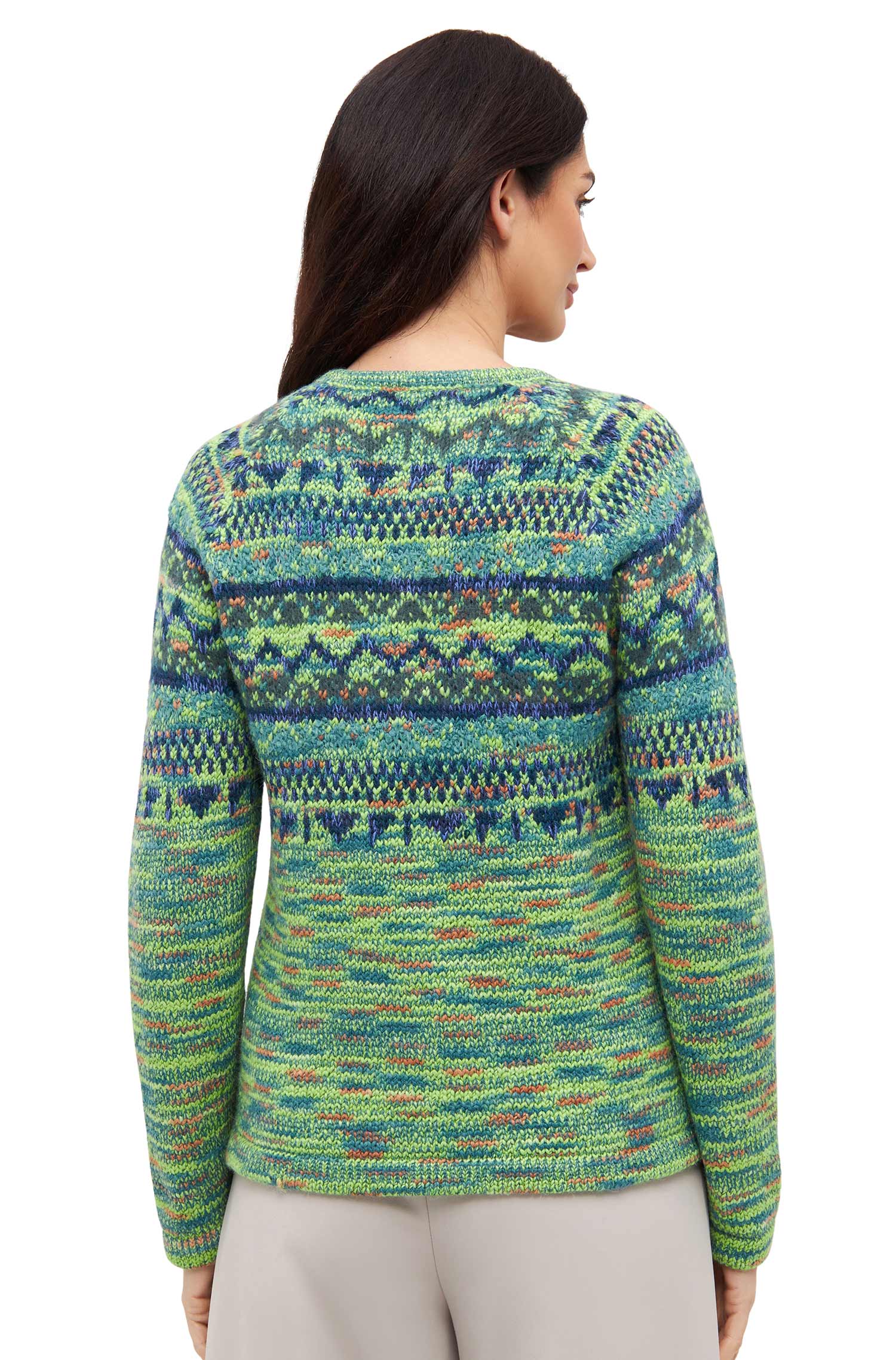 Alpaka Strickjacke COLORES ANDEN