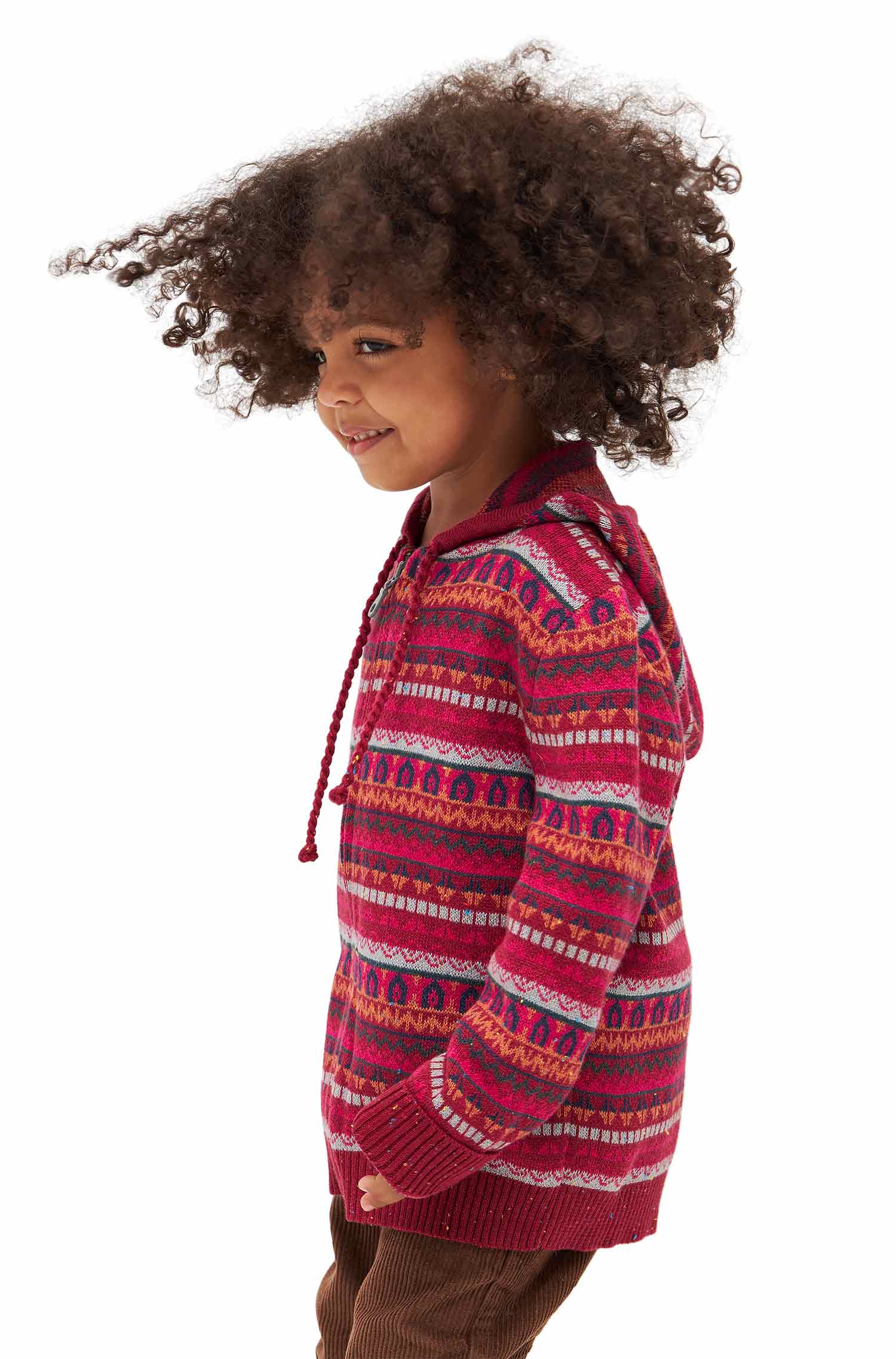 Alpaka Strickjacke MONITO aus Baby Alpaka und Pima Baumwolle