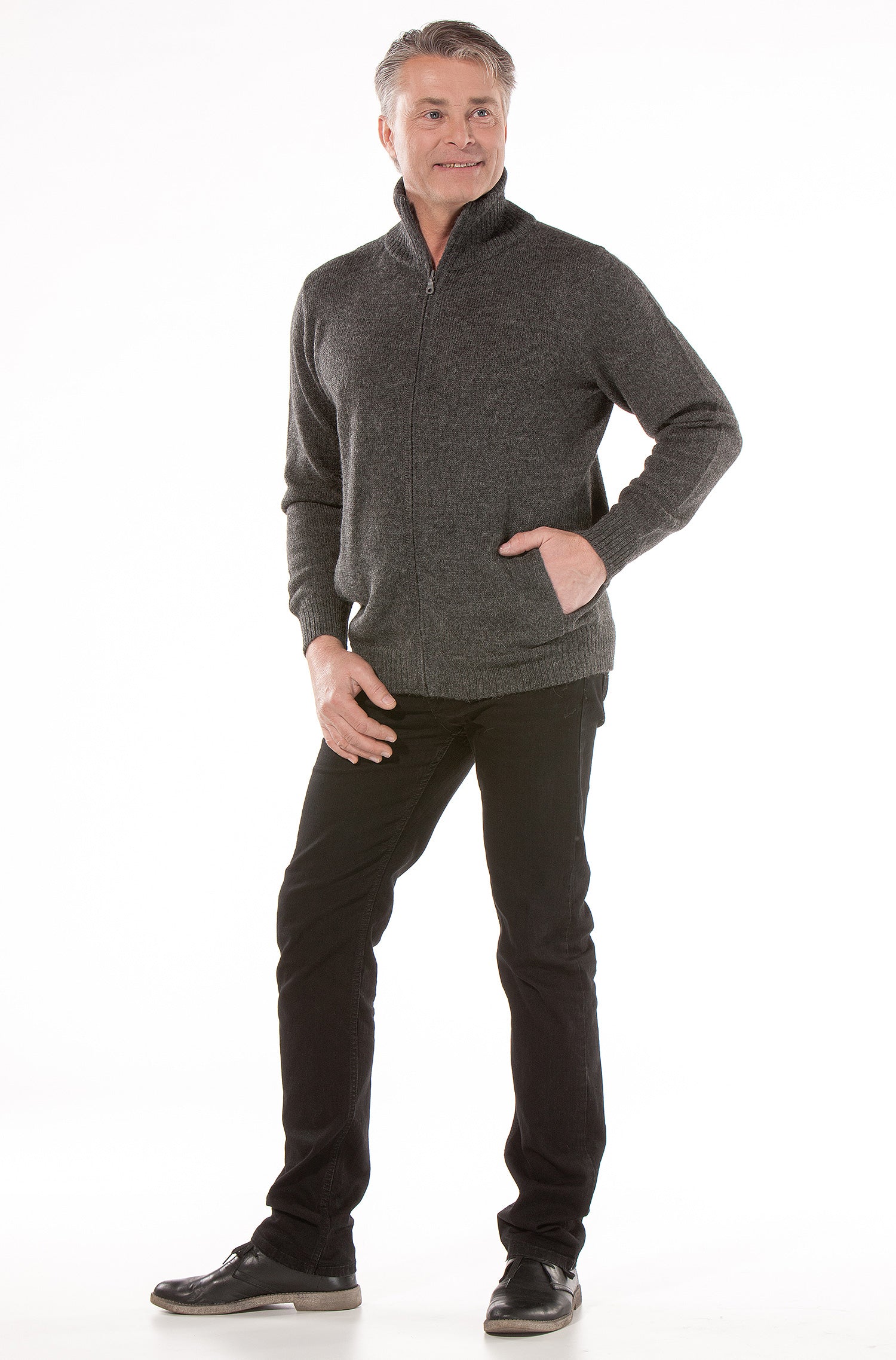 Alpaka Strickjacke RONALDO