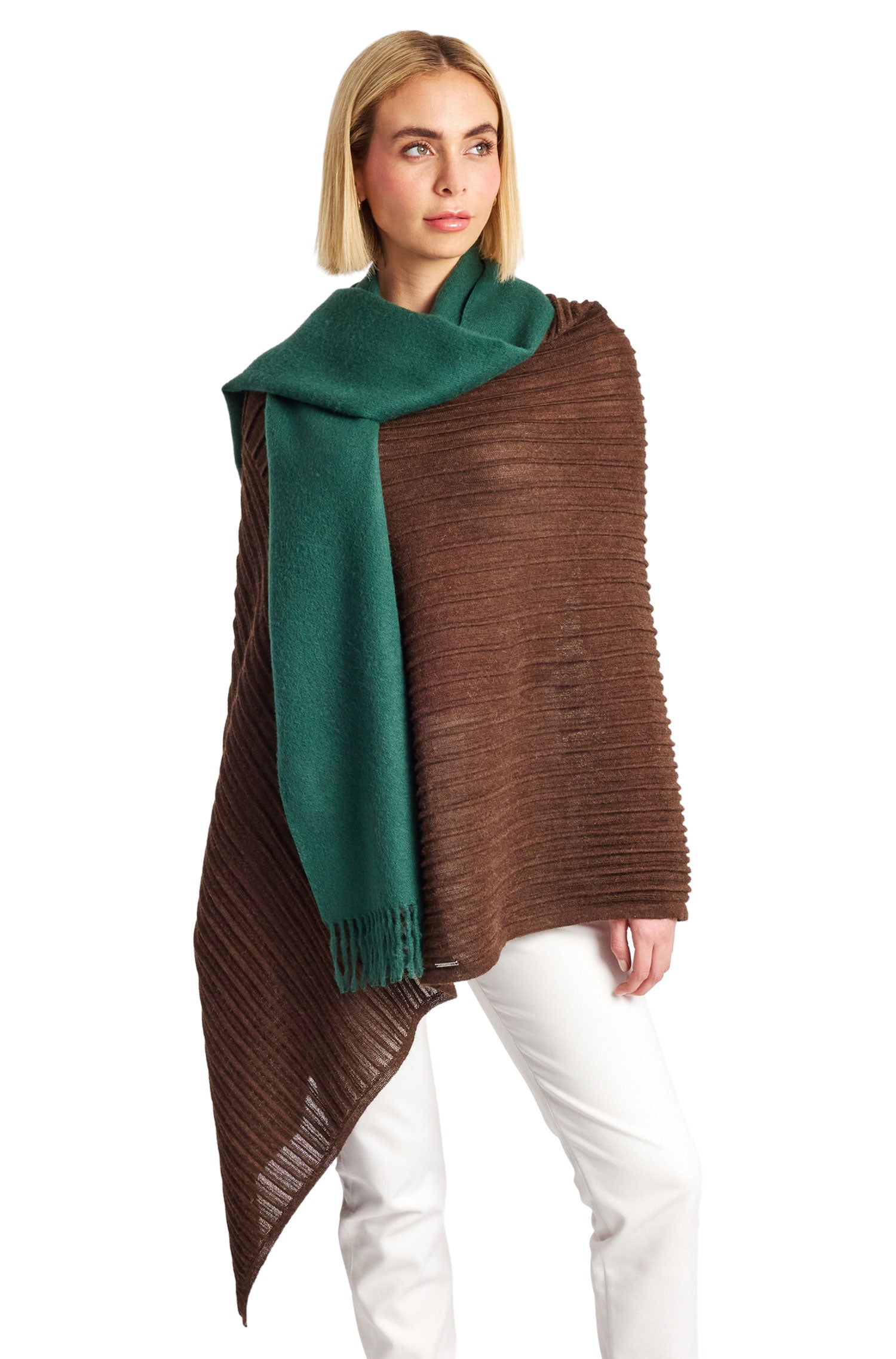 Alpaka Webschal ADRIAN aus 100% Baby Alpaka