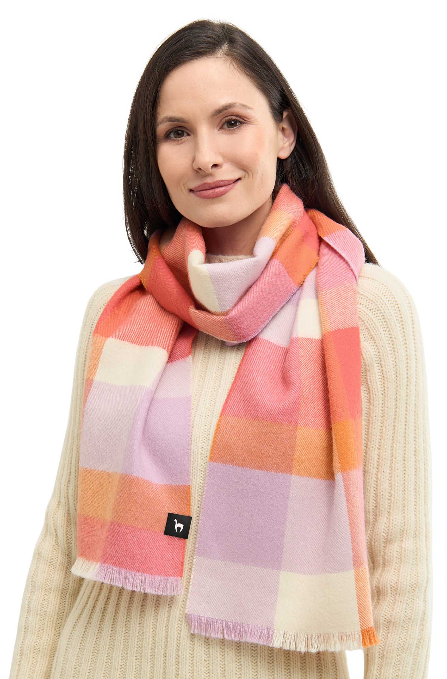 Alpaka Webschal AMIGO aus 100% Royal Alpaka