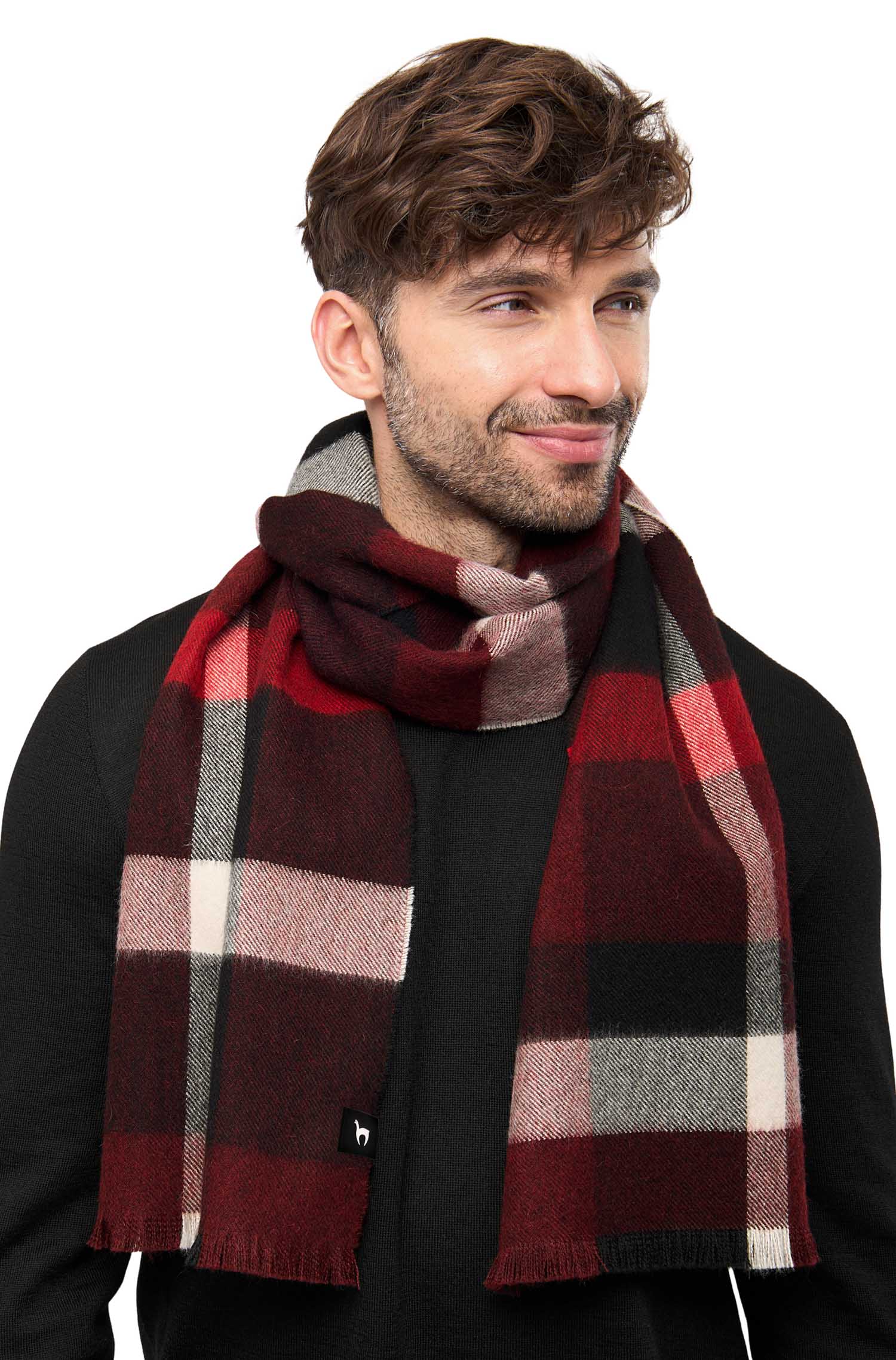 Alpaka Webschal AMIGO aus 100% Royal Alpaka