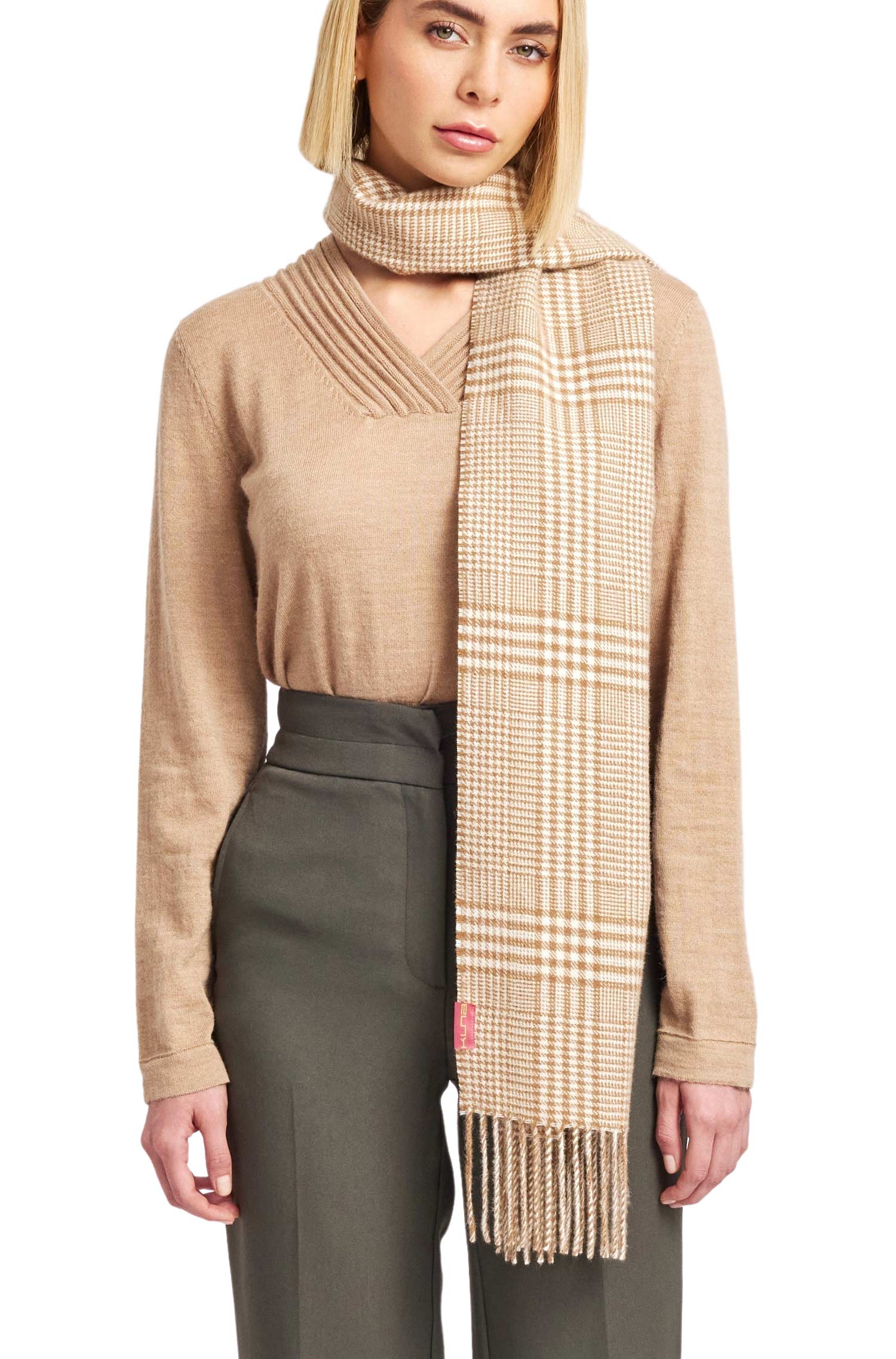 Alpaka Webschal WANIME aus 100% Baby Alpaka