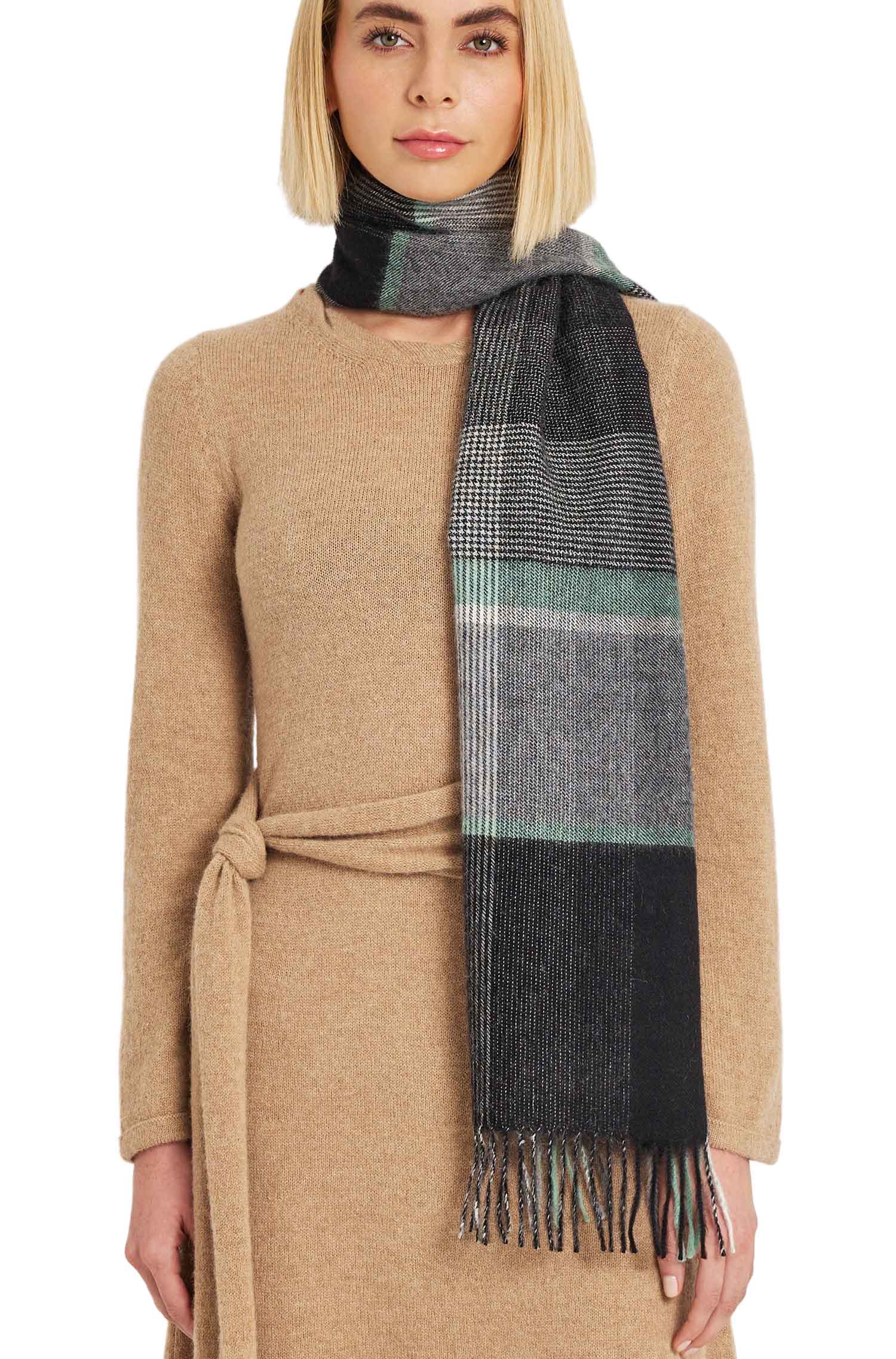 Alpaka Webschal WEIMAR aus 100% Baby Alpaka