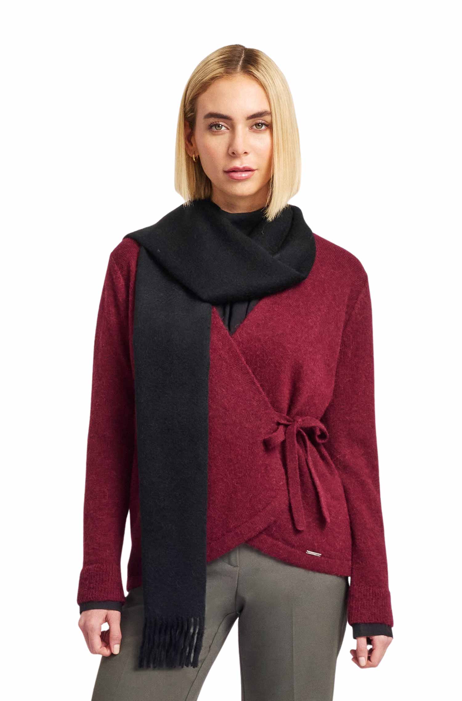 Alpaka Webschal WENZELL aus 100% Baby Alpaka