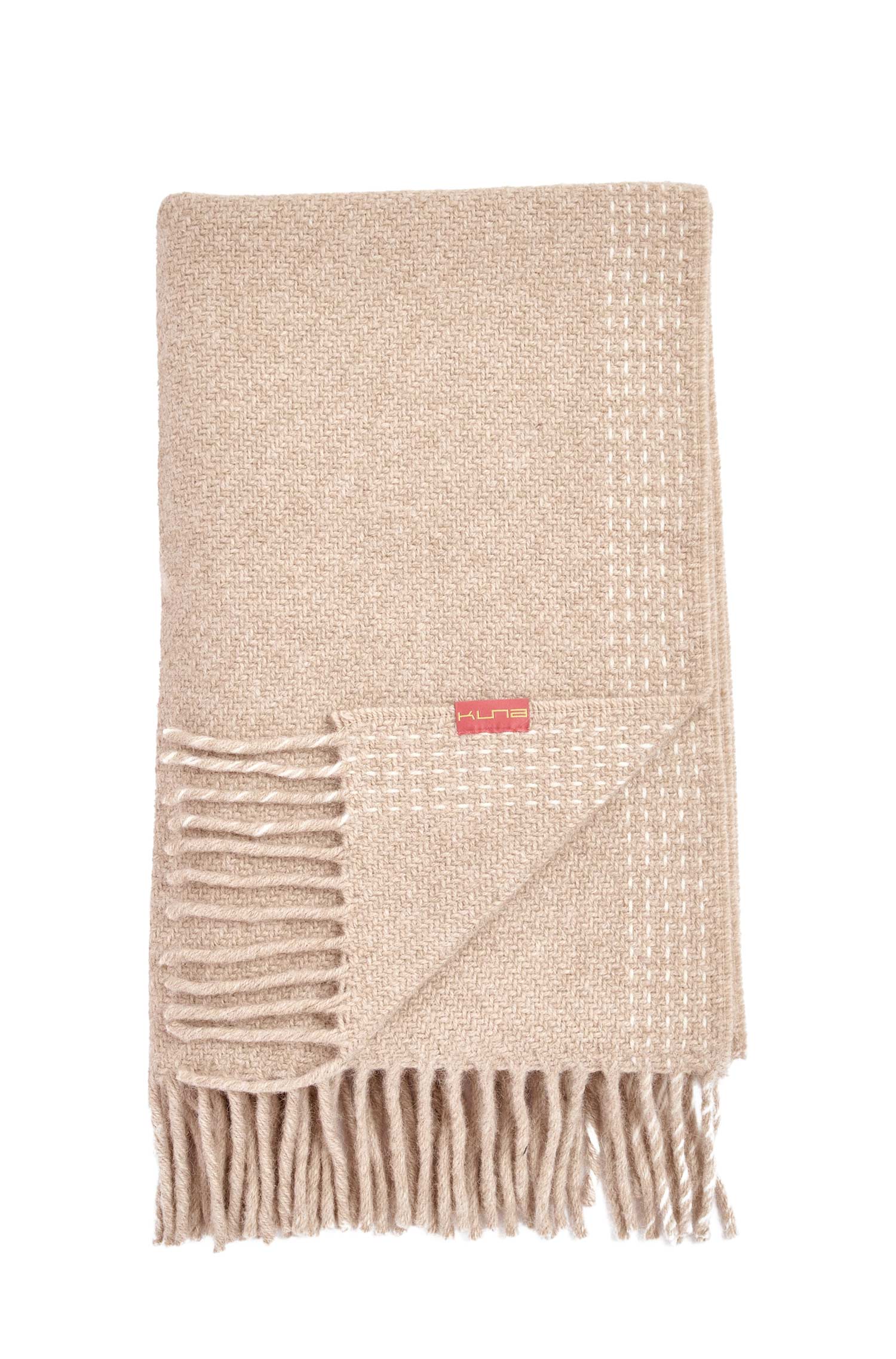 Alpaka Webschal WESSEL aus Baby Alpaka & Wolle (Eco)