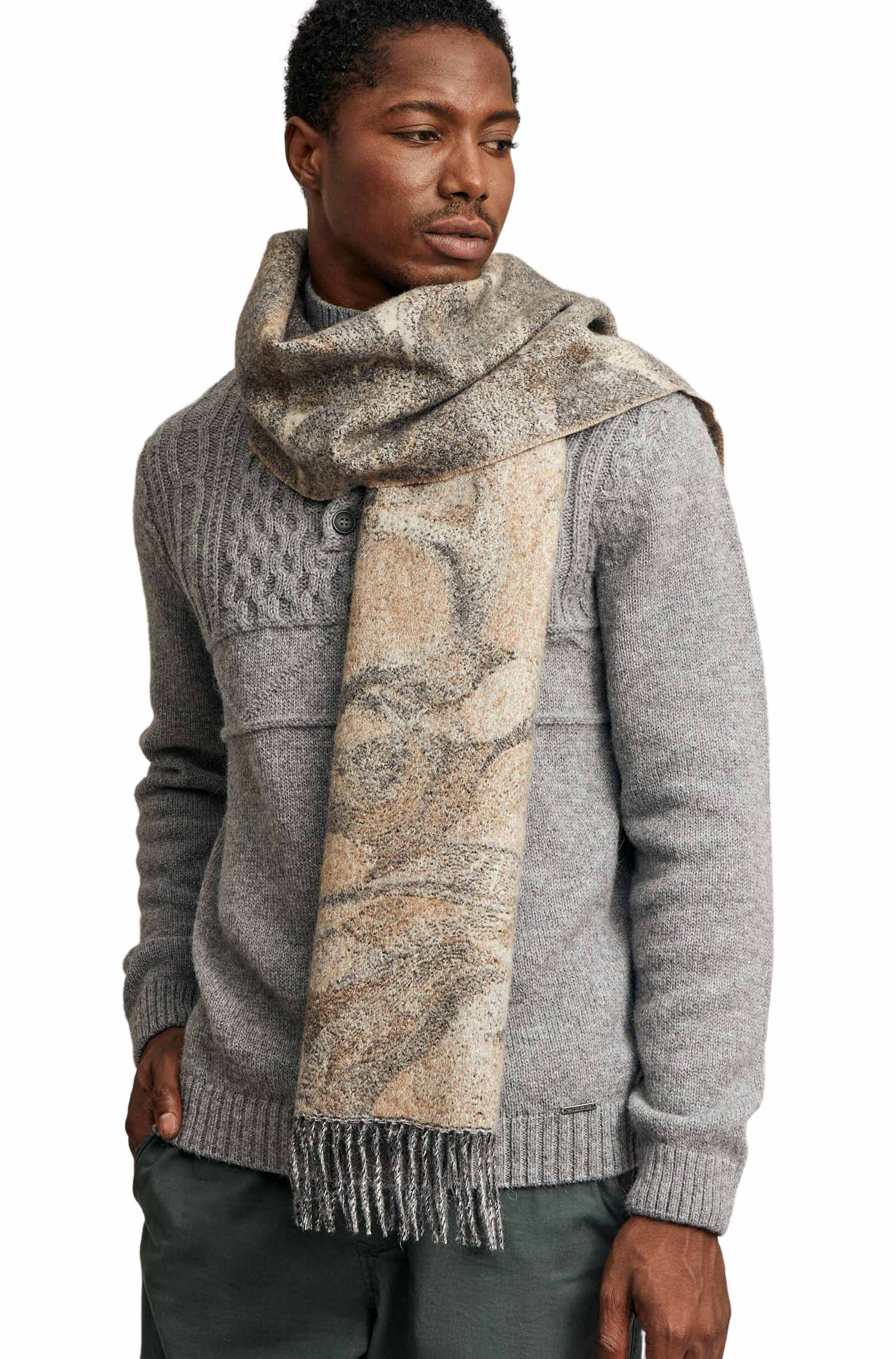 Alpaca woven scarf WILLING made from 100% baby alpaca