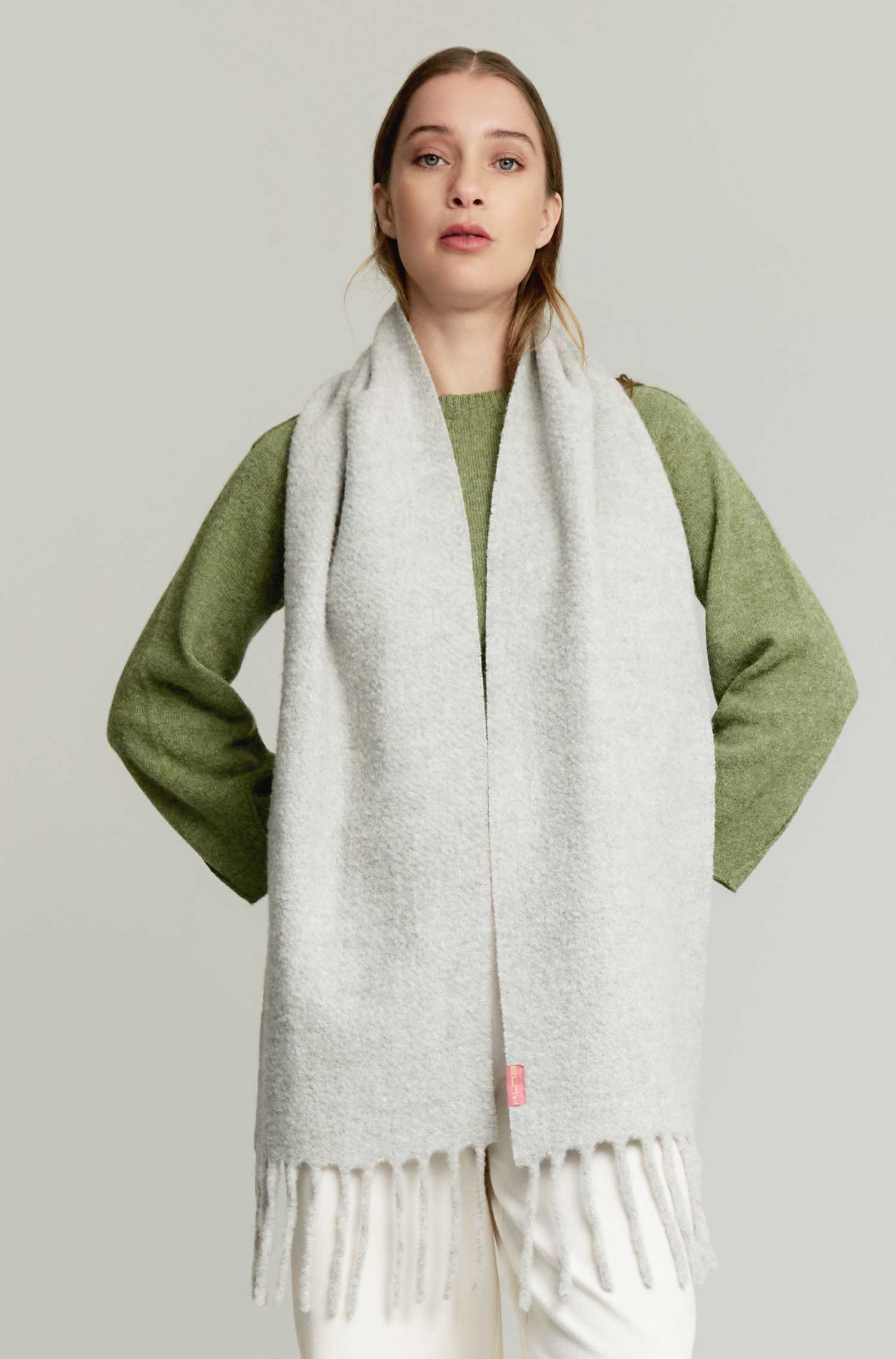 Alpaka Webschal YAMILETH aus Baby Alpaka & Wolle