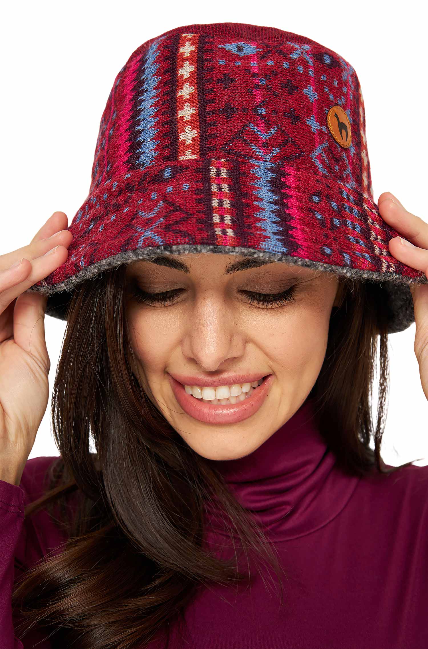 Alpaka Bucket Hat PUKA wendbar