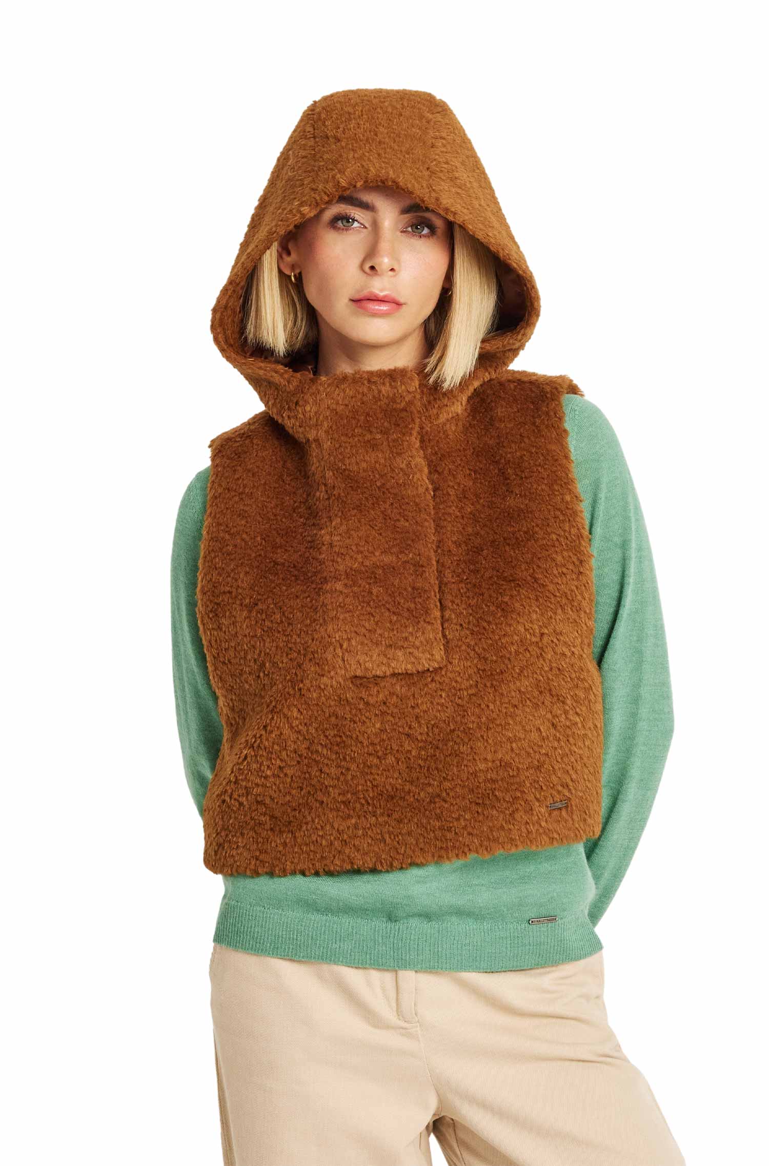 Alpaca vest WEIL made of alpaca & wool