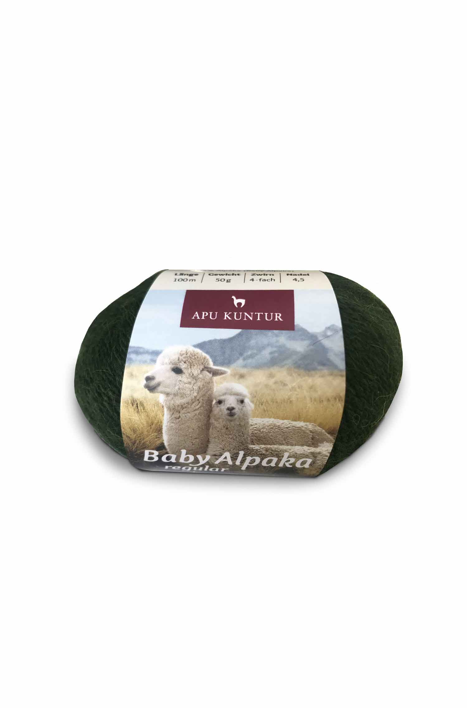 Alpaka Wolle REGULAR | 50g | 100% Baby Alpaka | 36 Farben