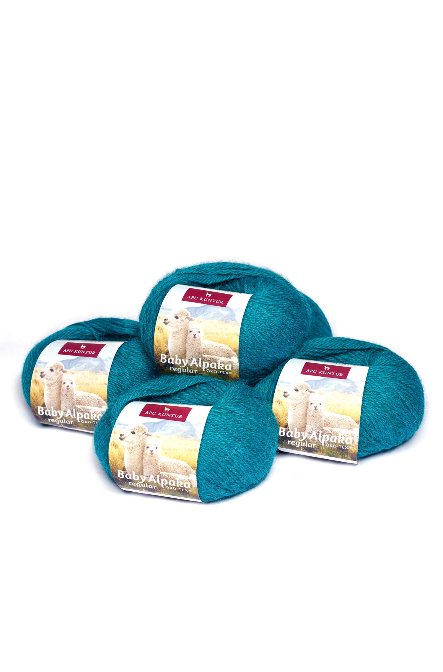 Alpaka Wolle REGULAR | 50g | 5er Pack | 100% Baby Alpaka | 36 Farben