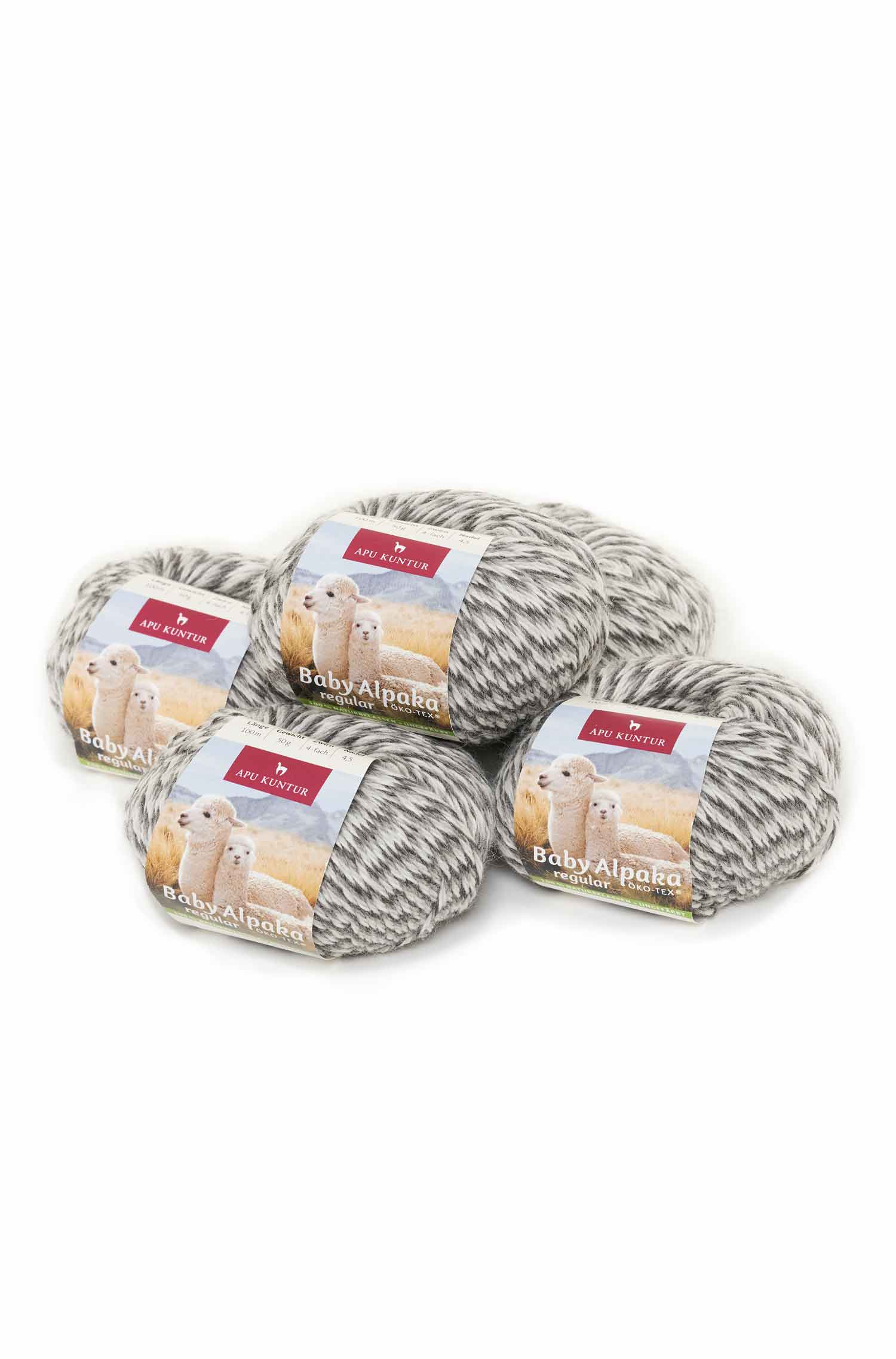 Baby Alpaka Wolle PURE | 5×50g