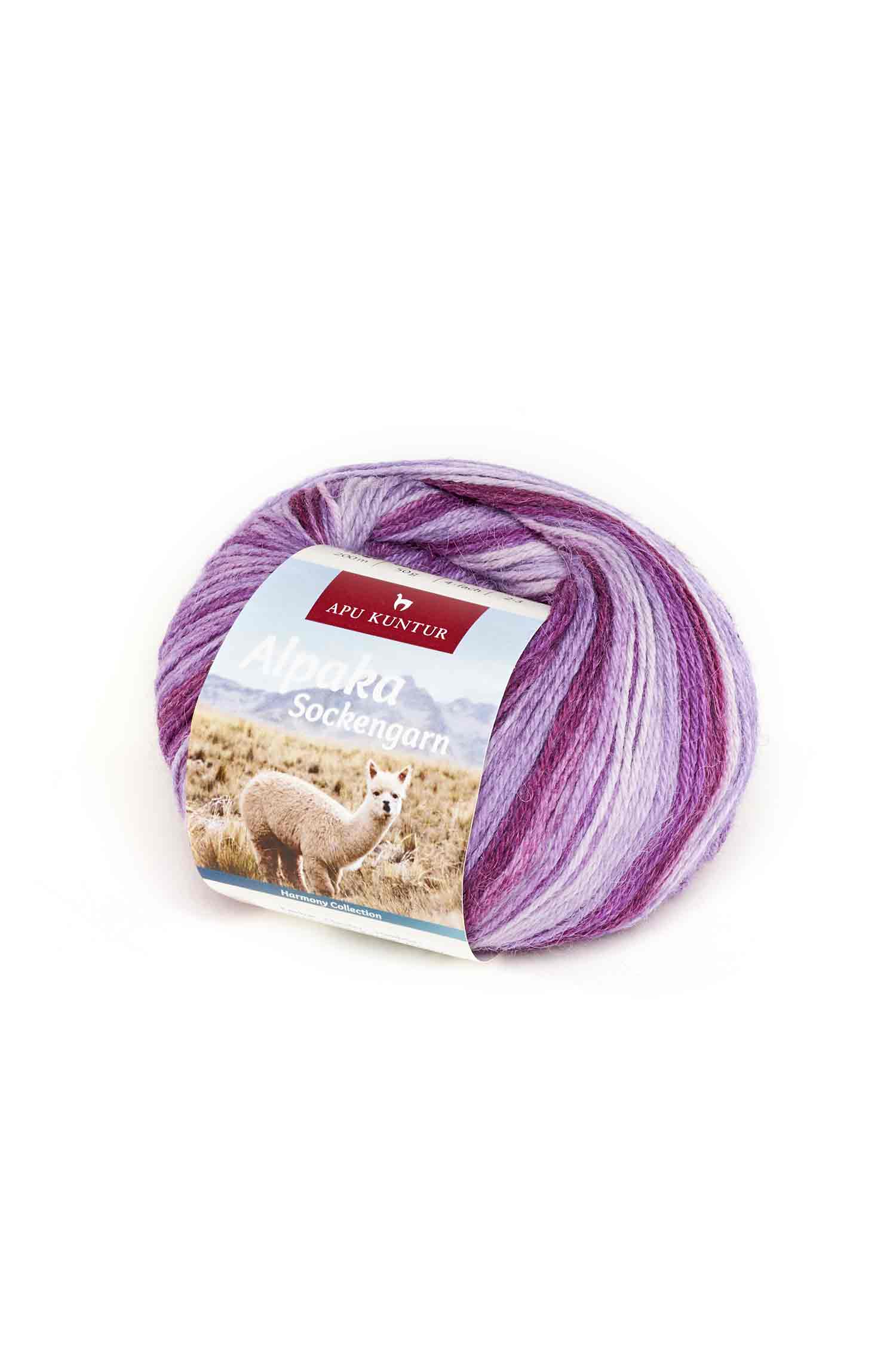 Alpaka Wolle SOCKENGARN HARMONY | 50g | Alpaka-Woll-Mix