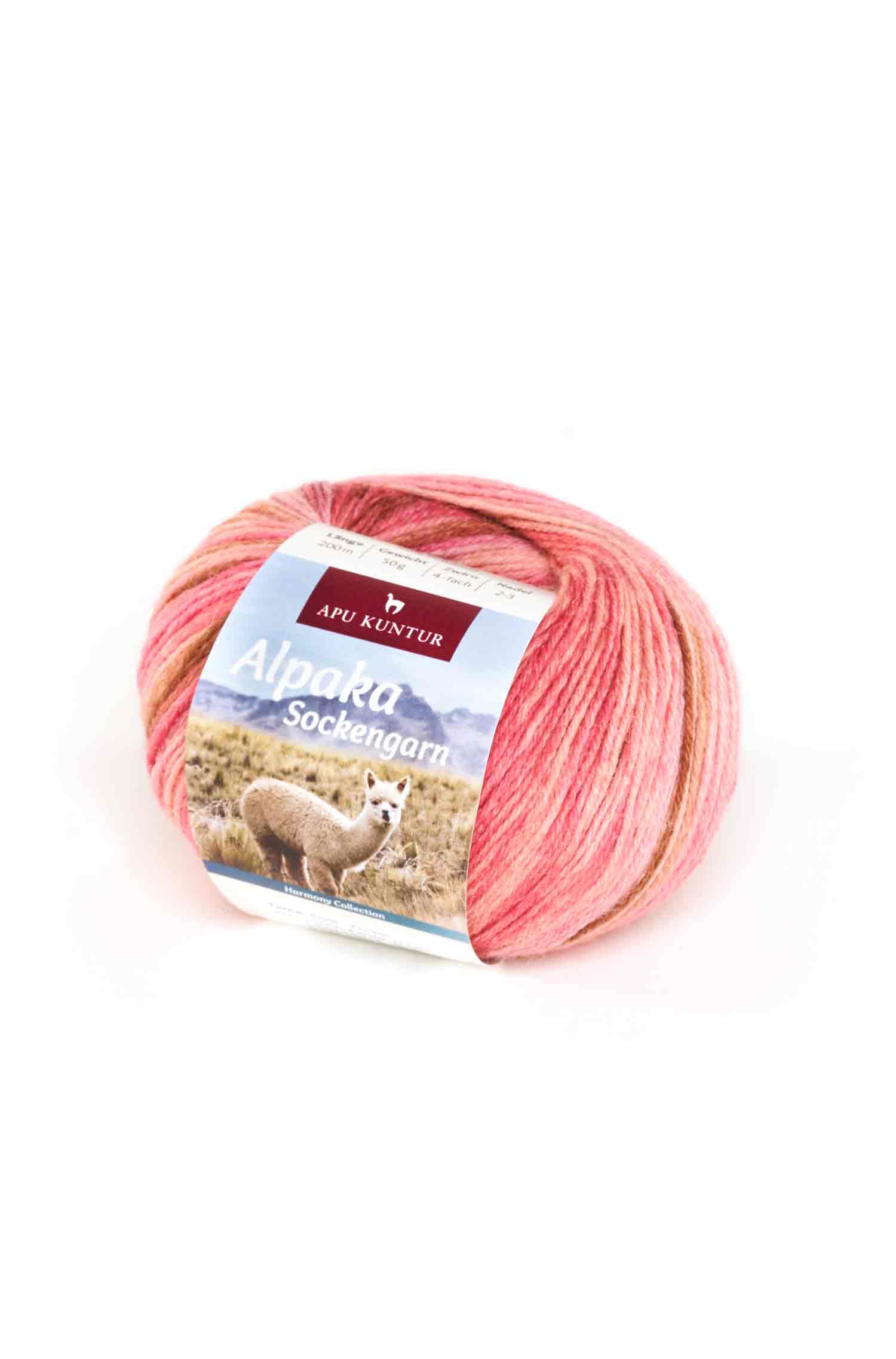 Alpaka Wolle SOCKENGARN HARMONY | 50g | Alpaka-Woll-Mix