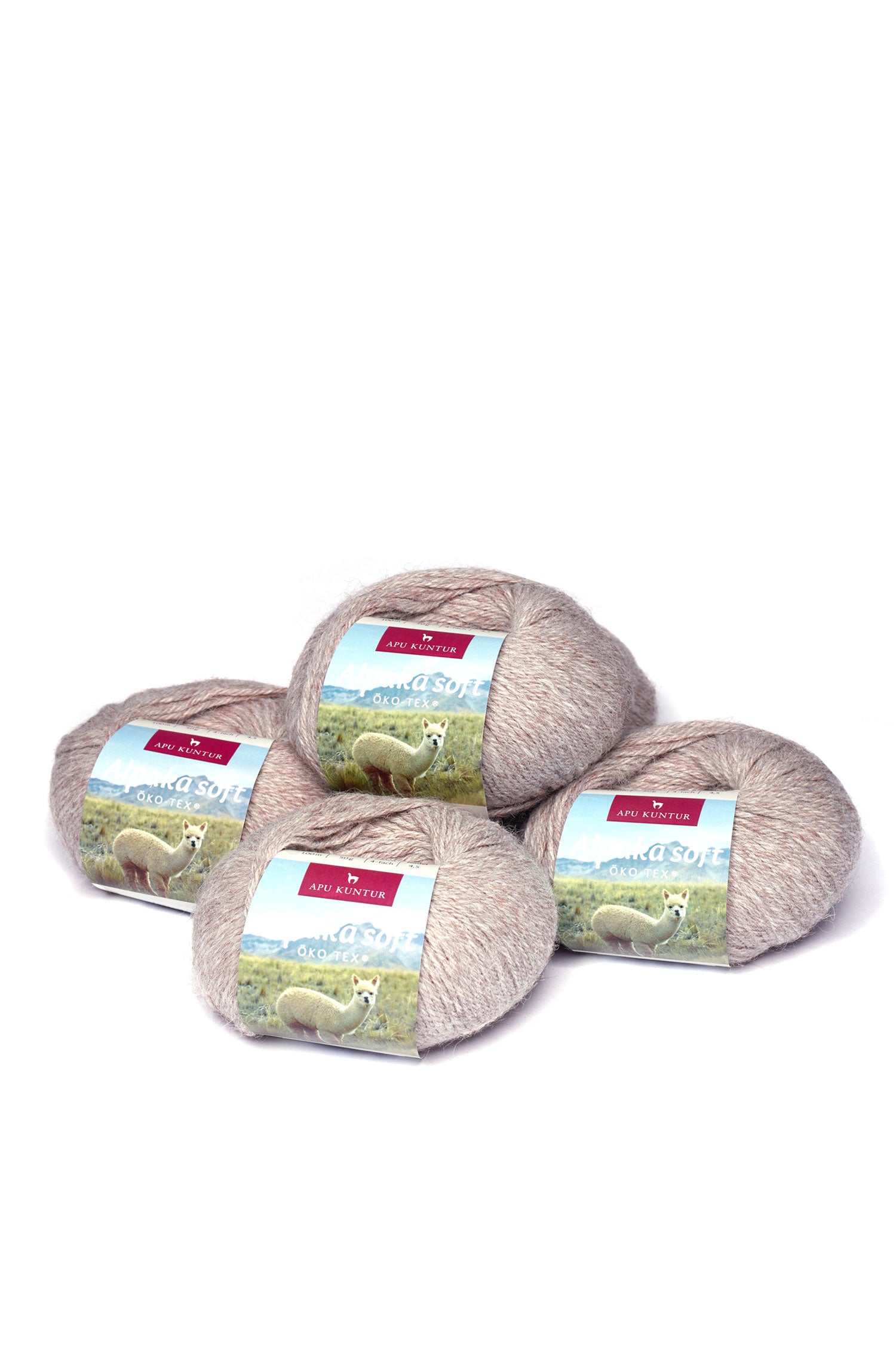 Alpaka Wolle SOFT | 50g | 5er Pack | 100% Alpaka Superfine