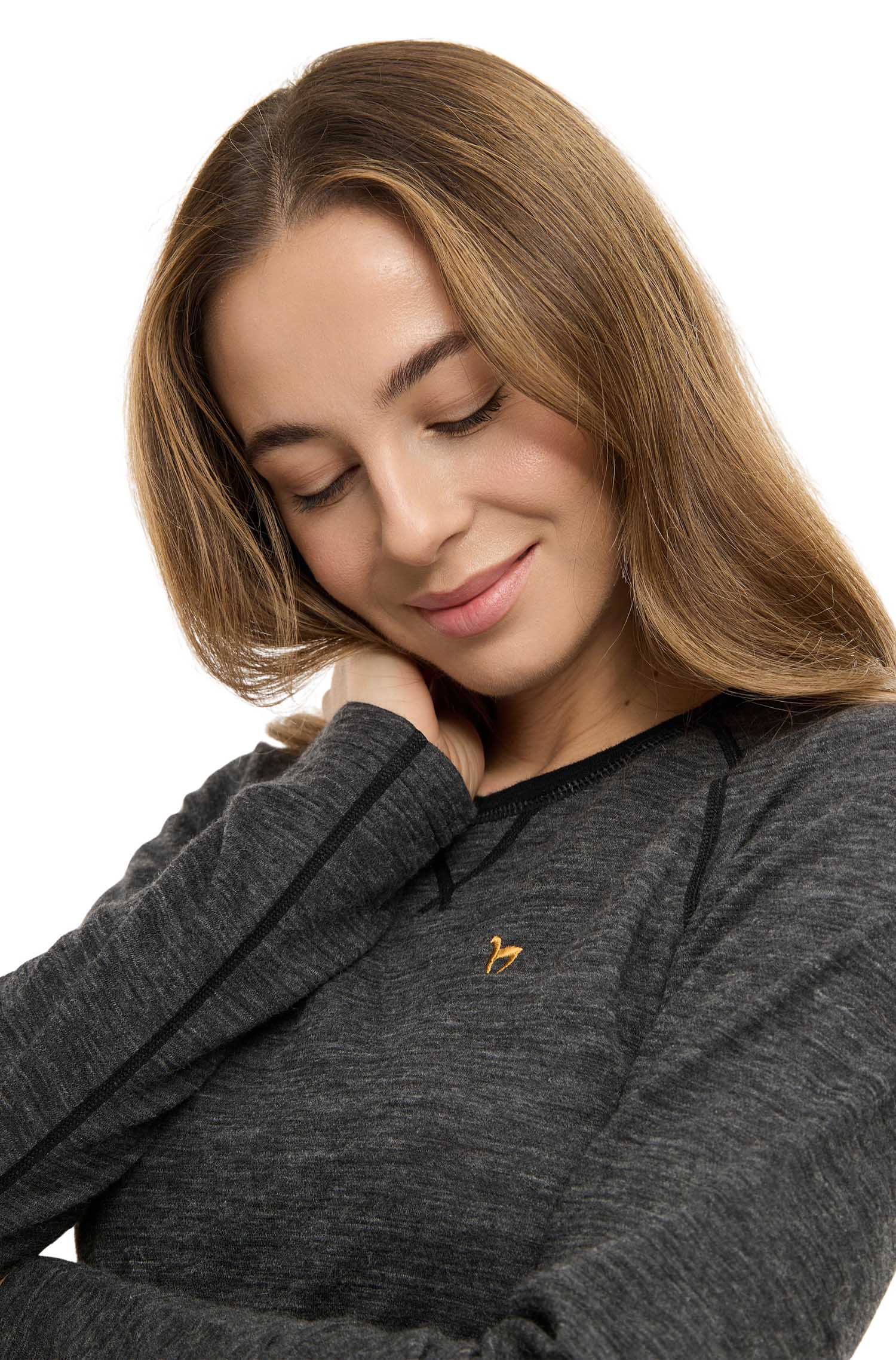 Alpaka Langarmshirt THERMO
