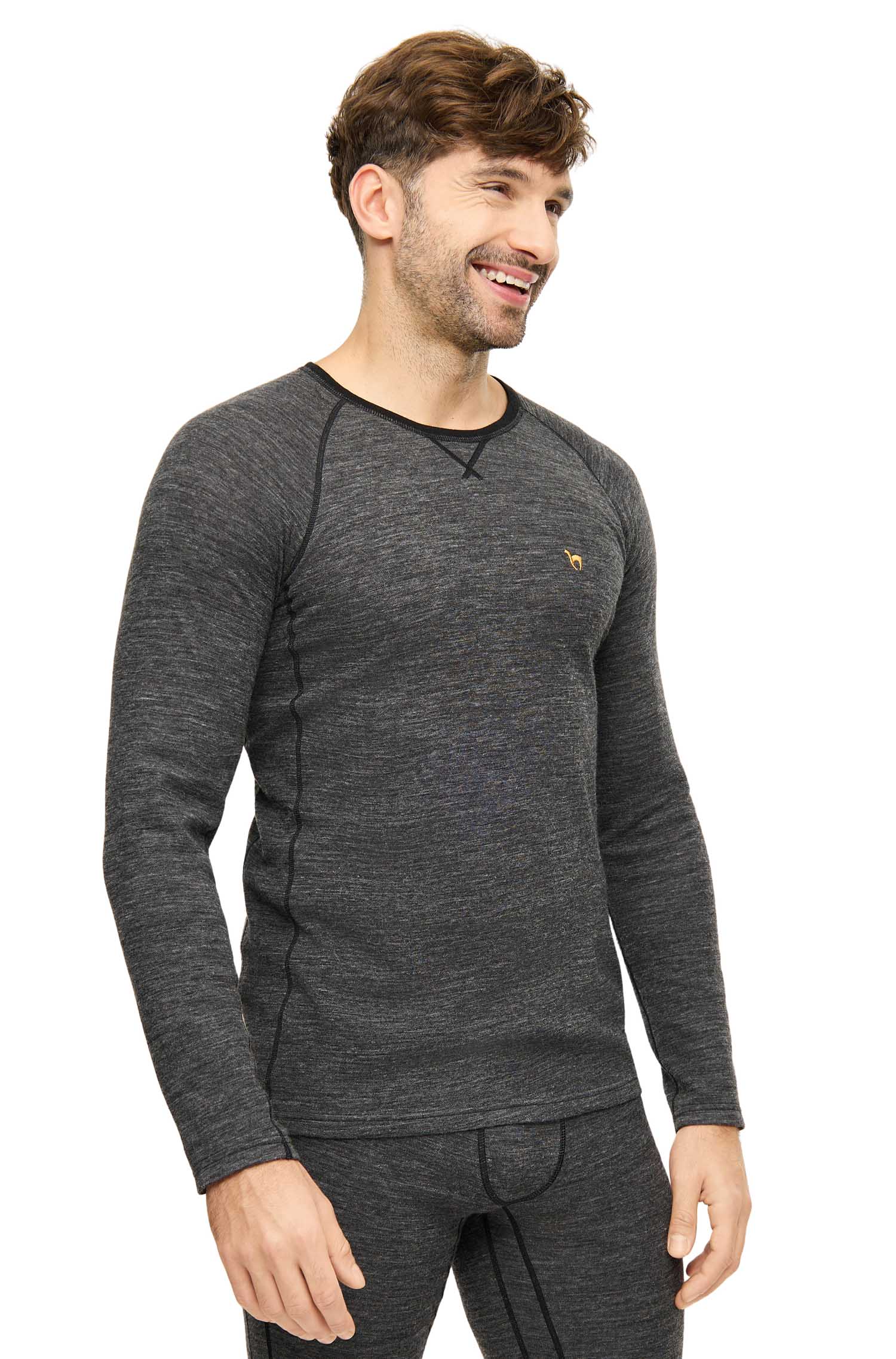ANDEN ACTIVE Herren Thermo Shirt mit Premium Baby Alpaka