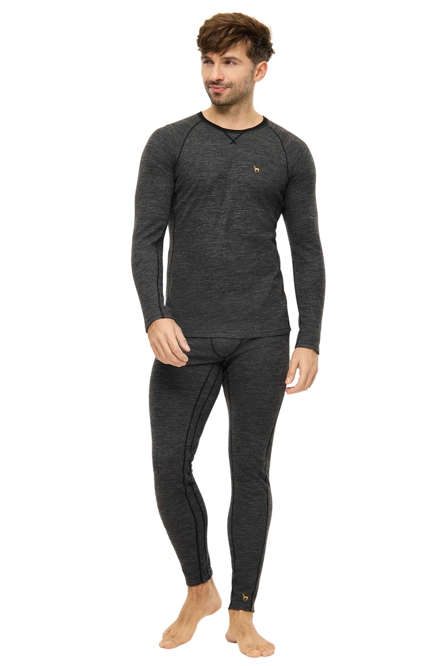ANDEN ACTIVE Herren Thermo Shirt mit Premium Baby Alpaka