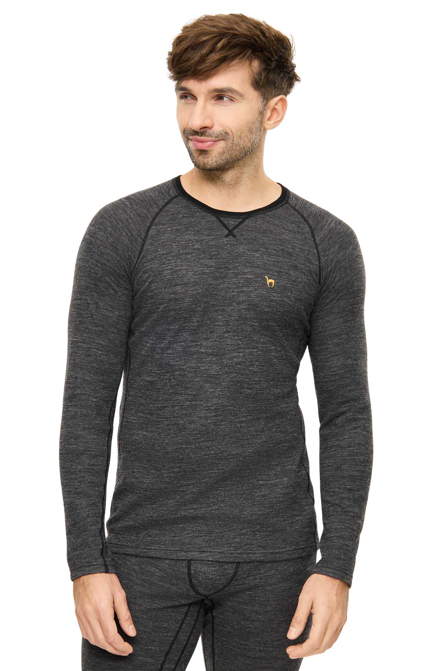 ANDEN ACTIVE Herren Thermo Shirt mit Premium Baby Alpaka