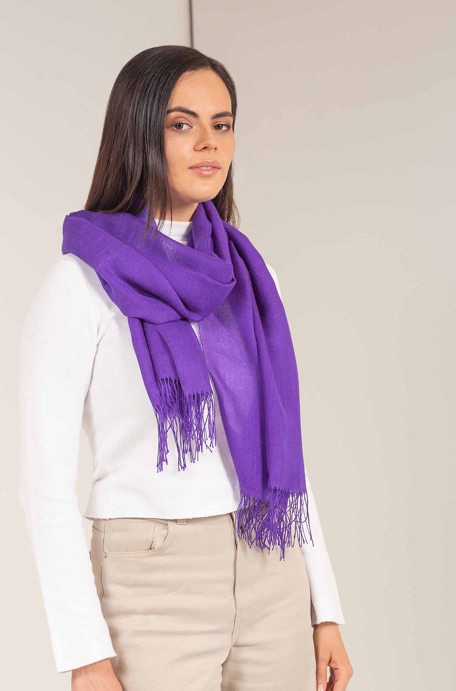 Basic Stola JAPONES Alpaka/Seide 200x70 cm KUNA Essentials