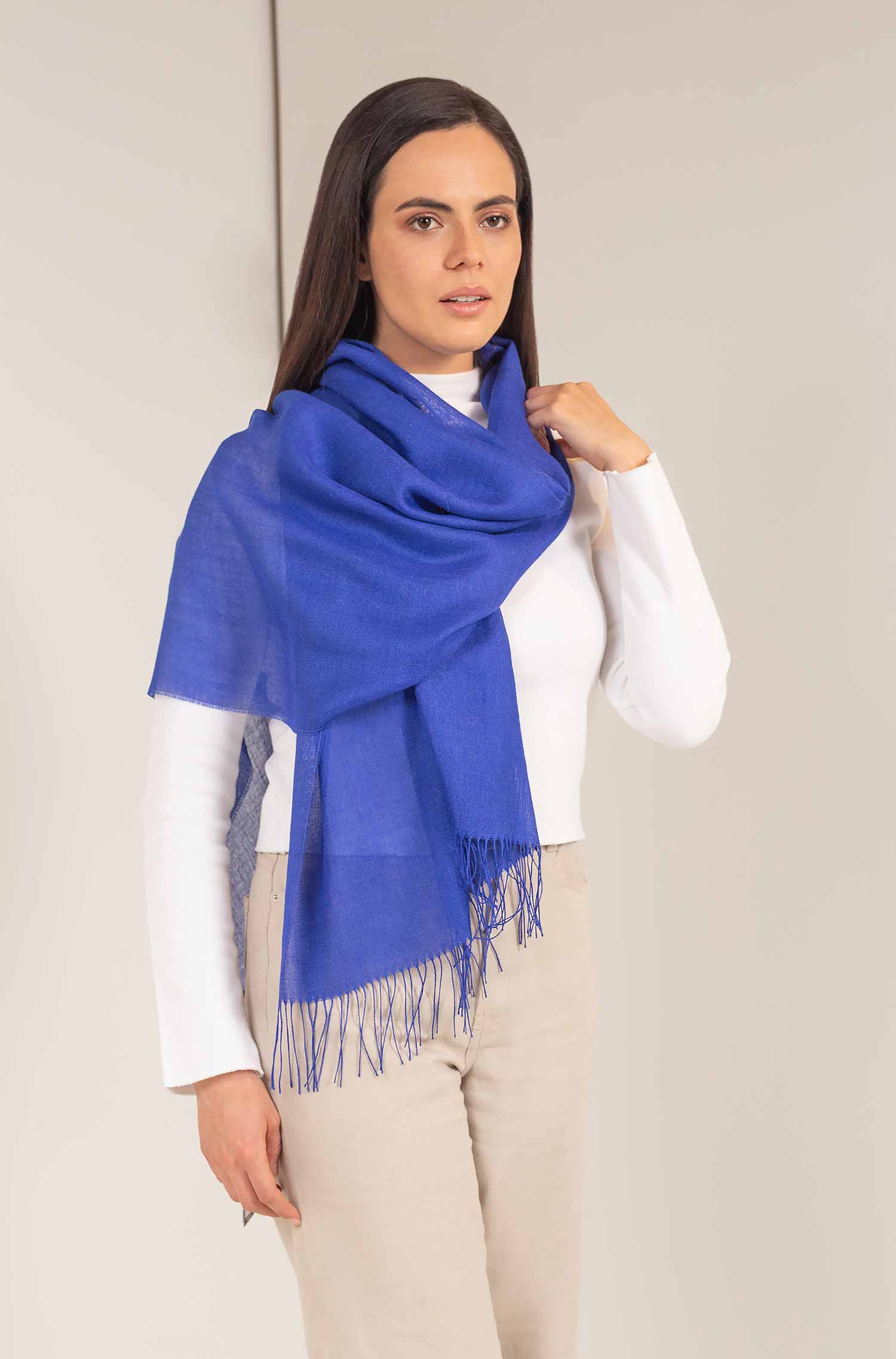 Basic Stola JAPONES Alpaka/Seide 200x70 cm KUNA Essentials